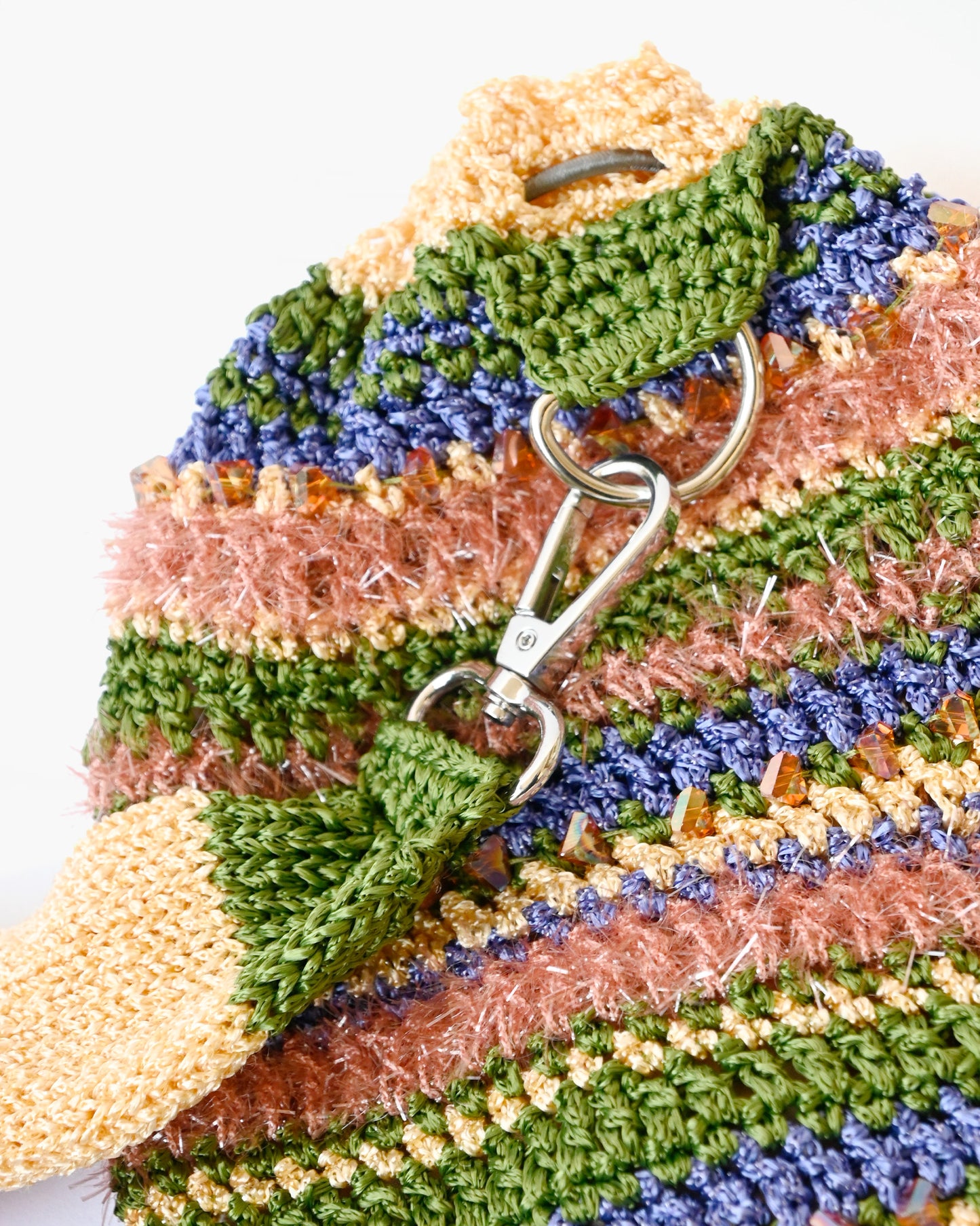Hand Knitting Shoulder Bag 08