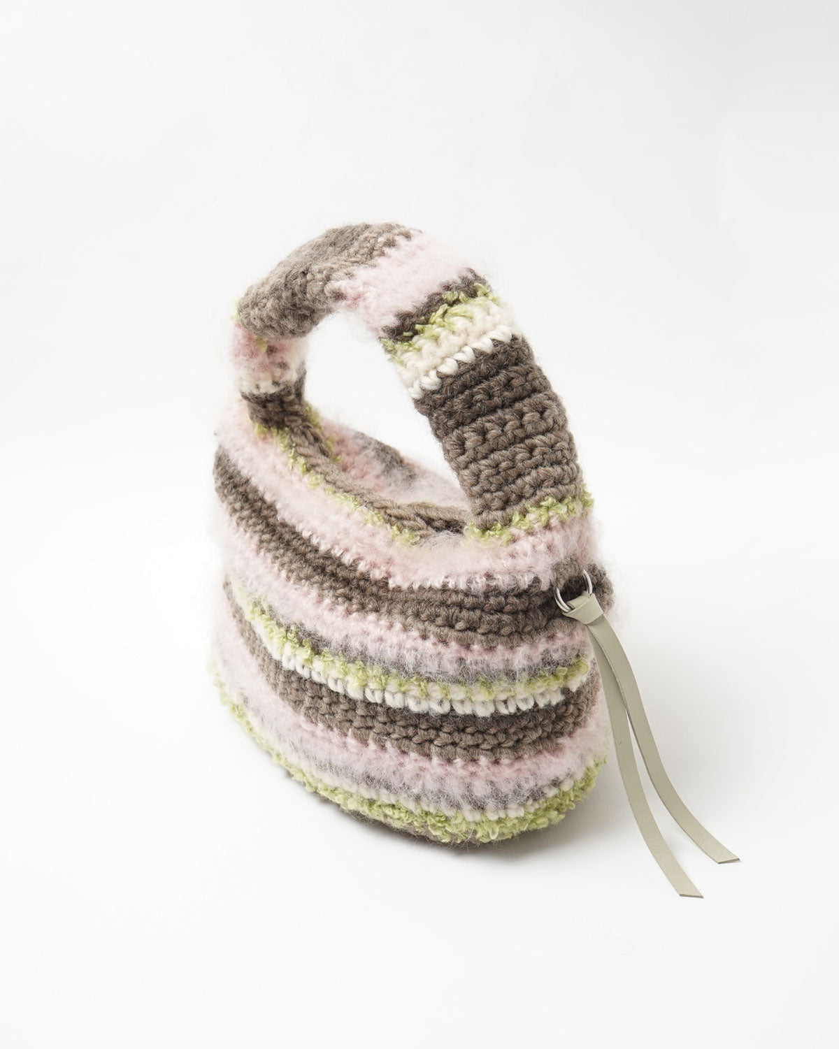 Hand Knitting Crochet Hand Bag 01