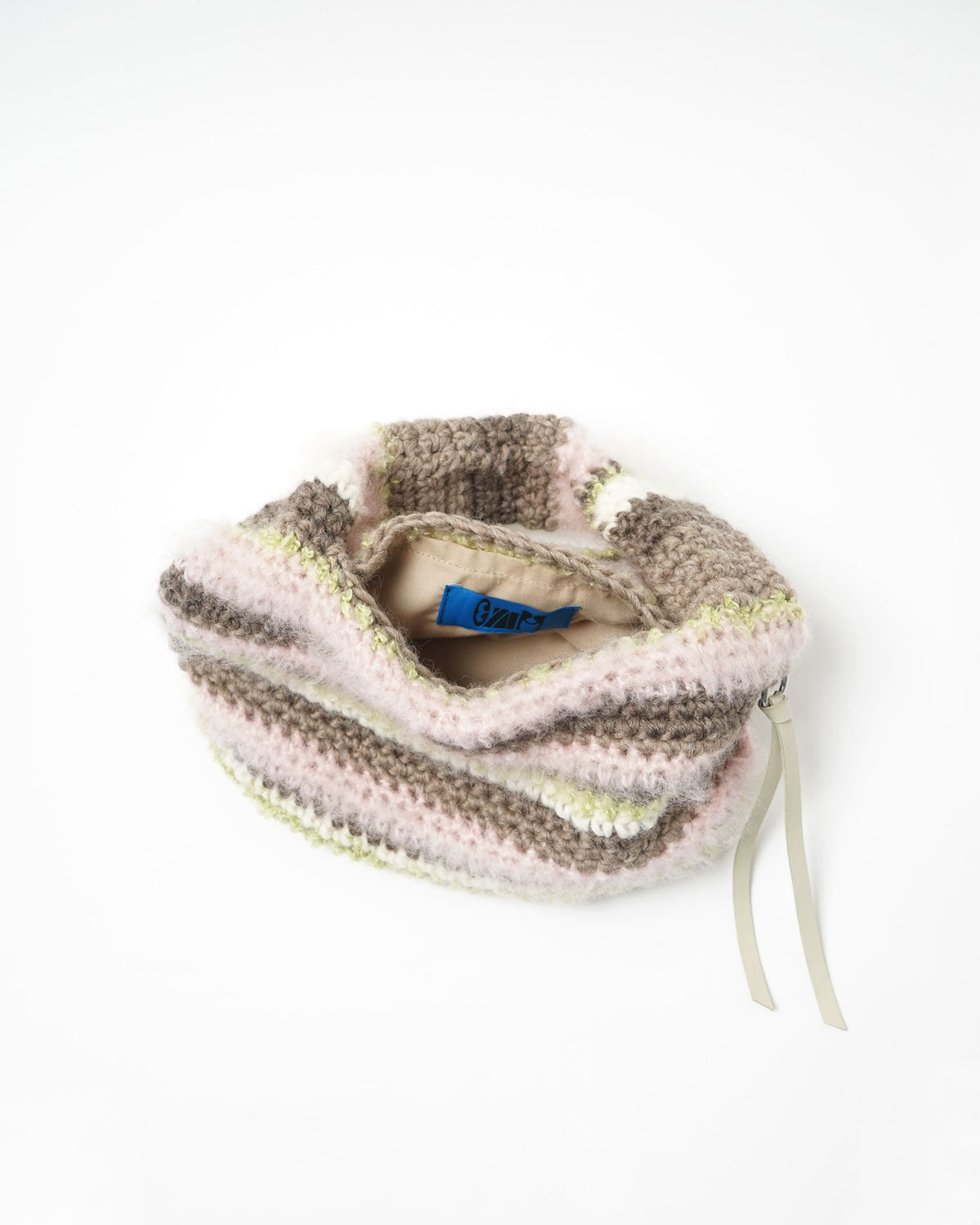 Hand Knitting Crochet Hand Bag 01