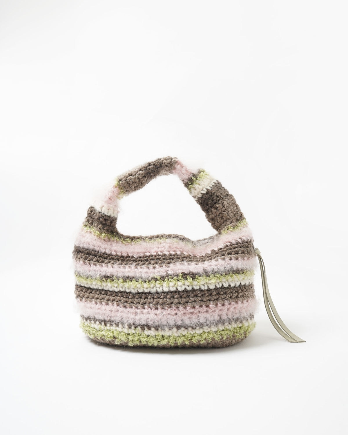 Hand Knitting Crochet Hand Bag 01
