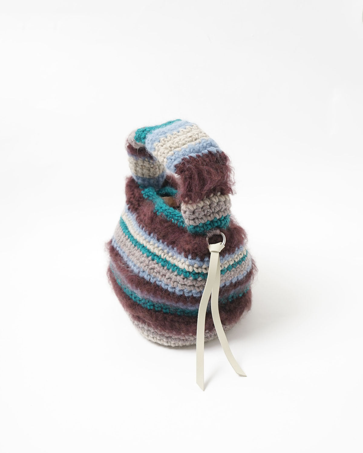 Hand Knitting Crochet Hand Bag 06