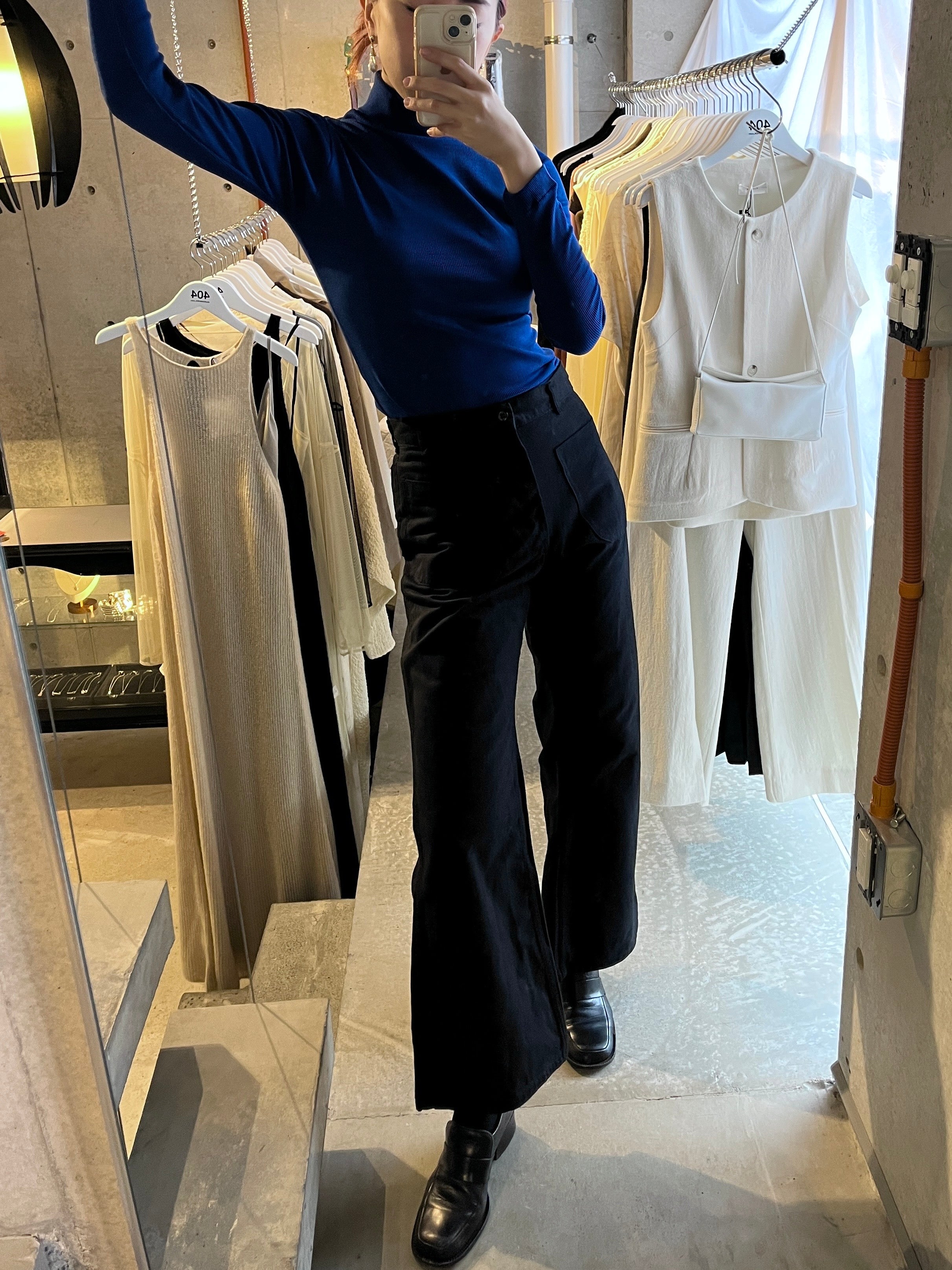 Over-Dyed 70s Flare Denim