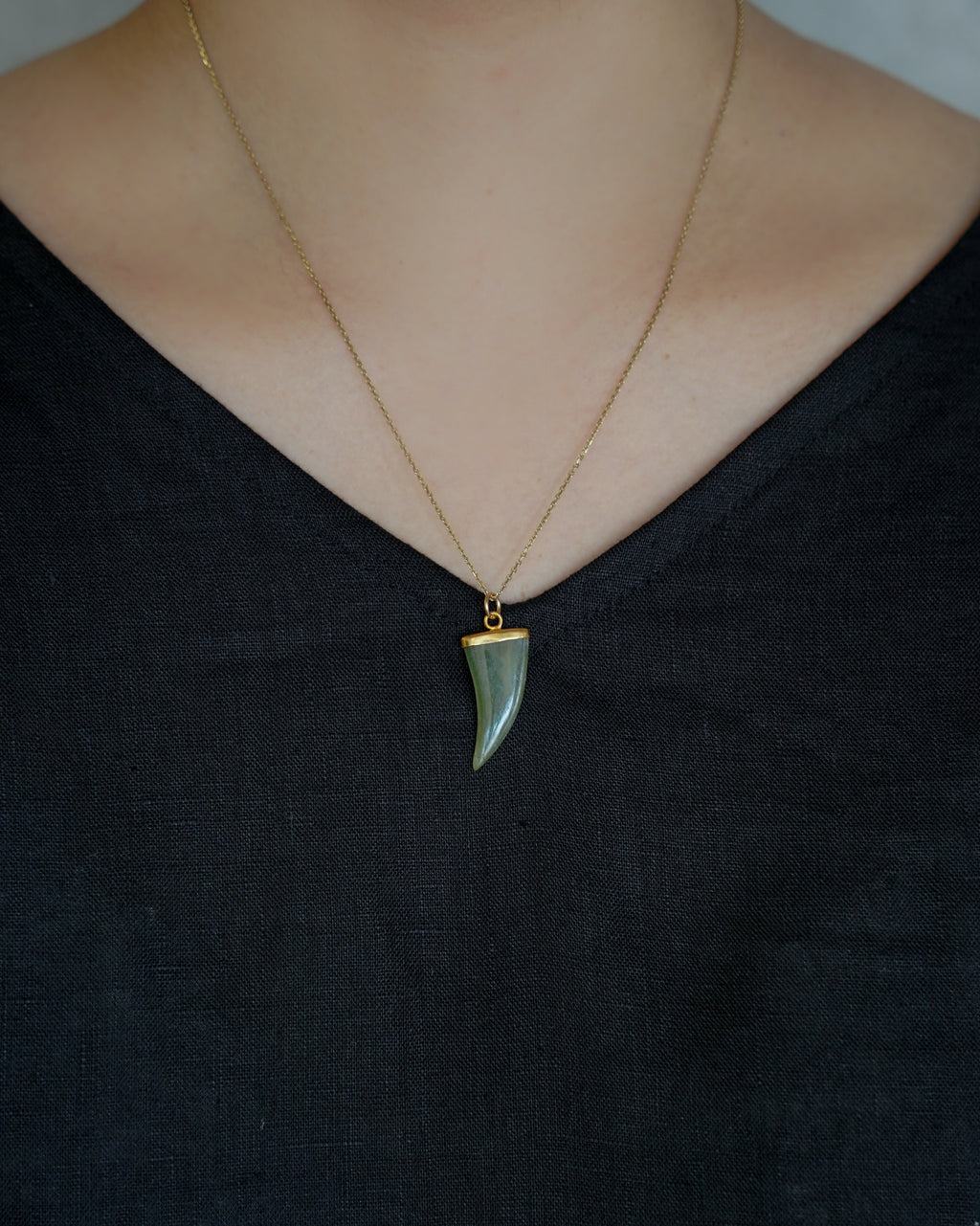 Green Jade Charm
