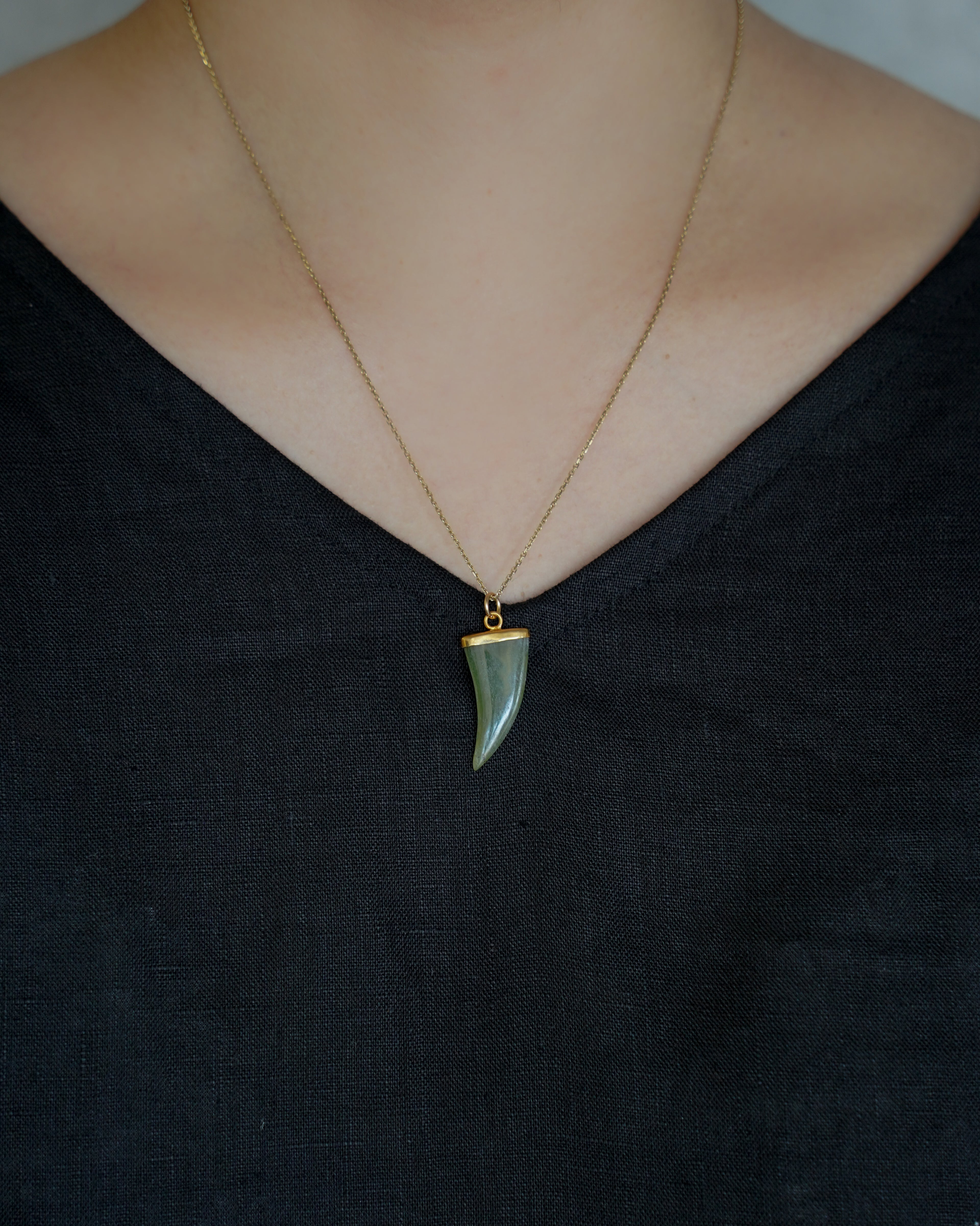 Green Jade Charm