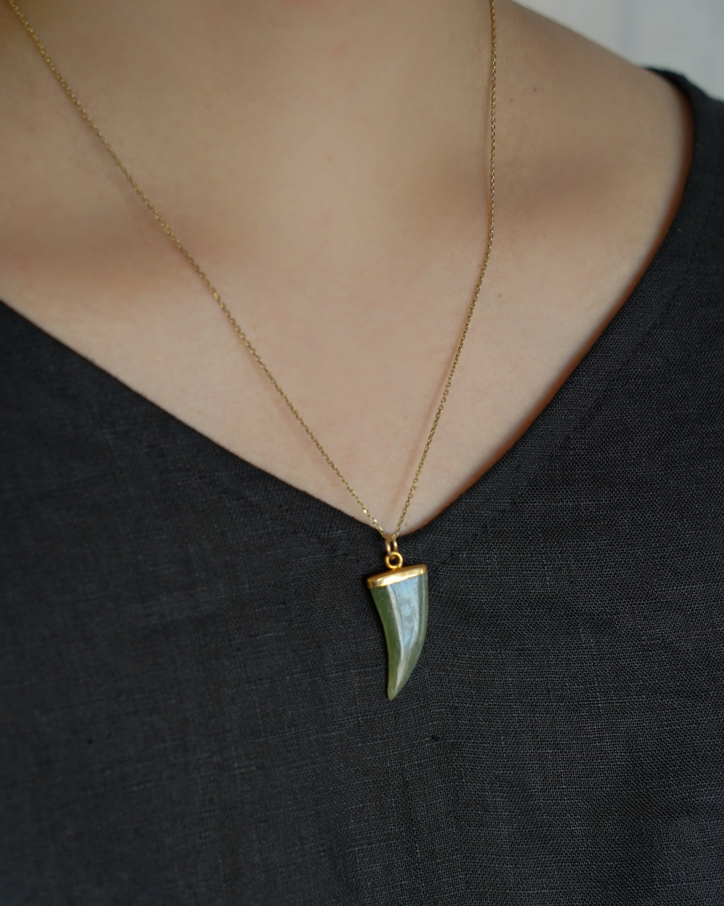 Green Jade Charm