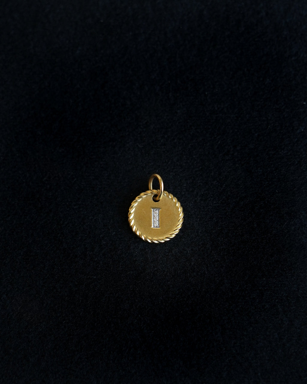 14K Gold Coin Charm