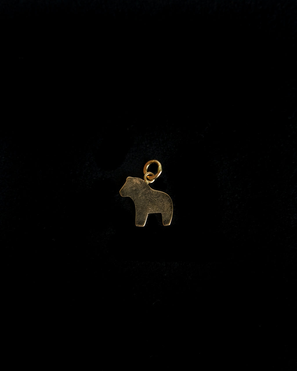 18k Gold Horse Charm