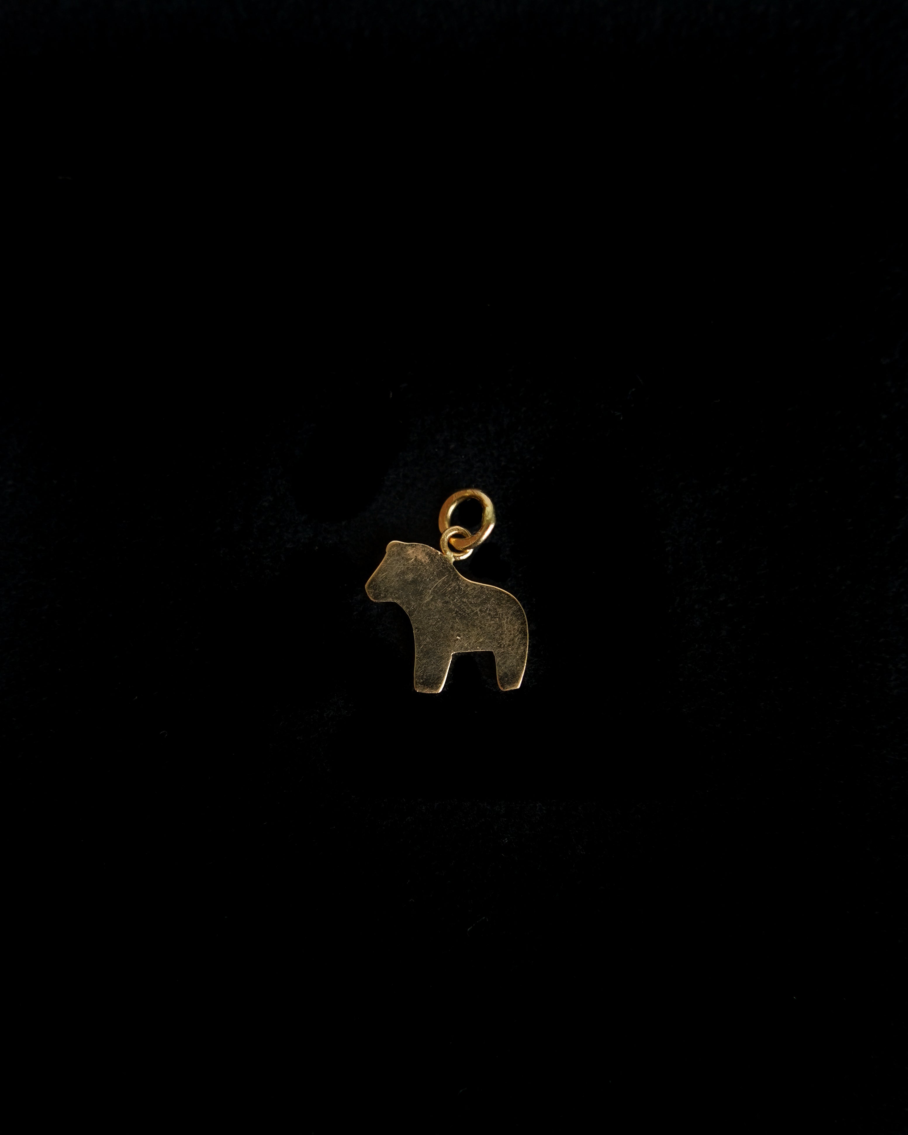 18k Gold Horse Charm