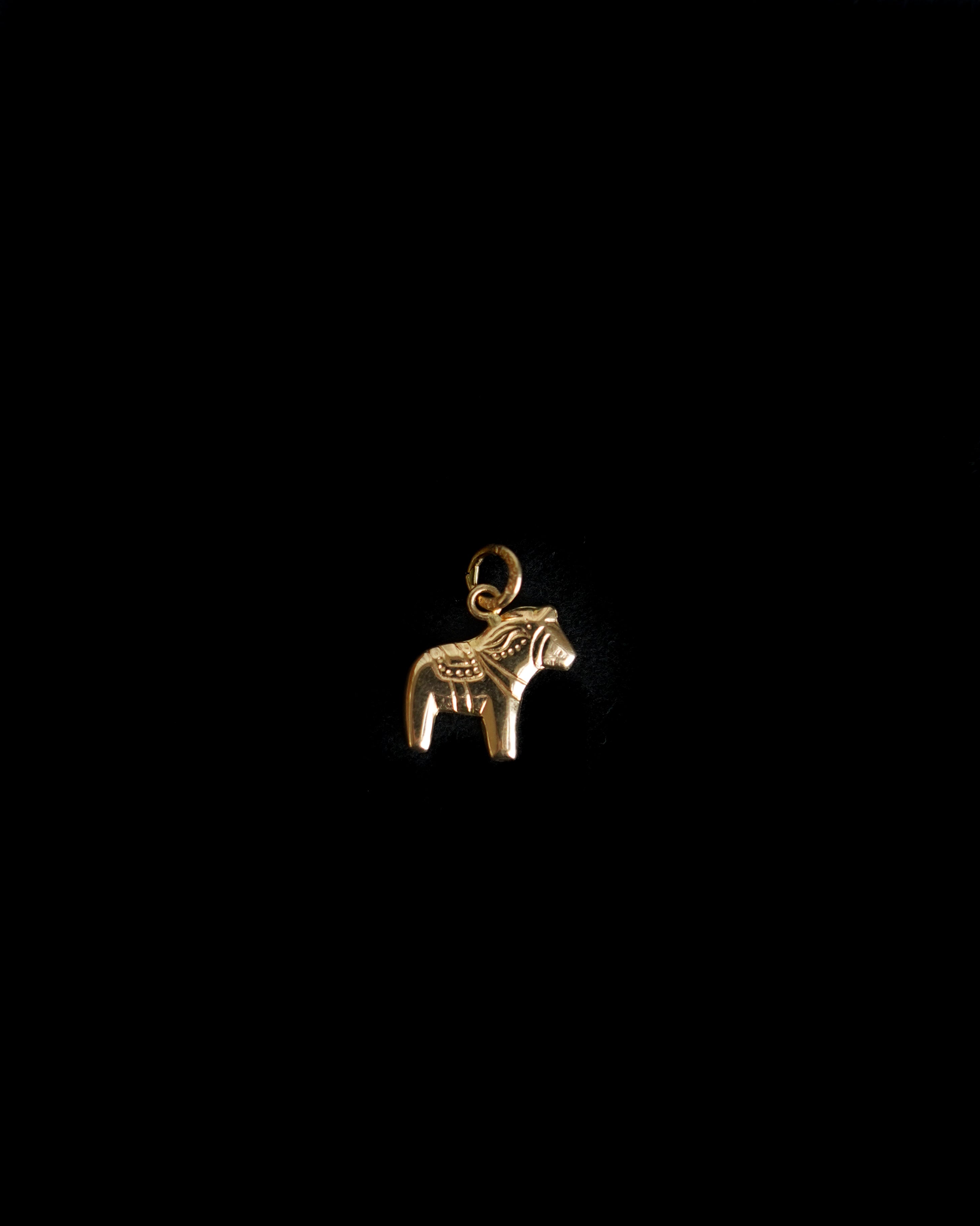 18k Gold Horse Charm