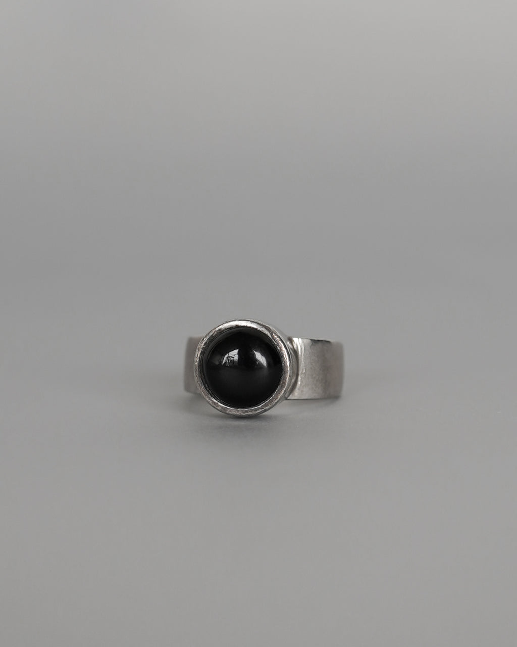 Onyx Silver Ring (SVR25030)