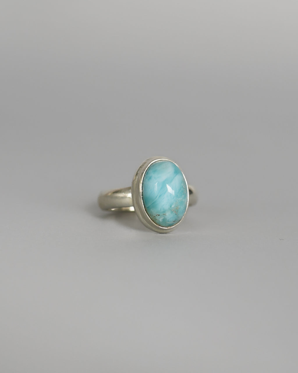 Larimar Silver Ring (SVR25033)