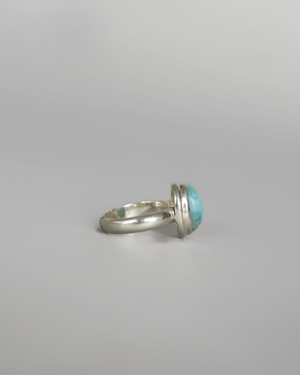 Larimar Silver Ring (SVR25033)