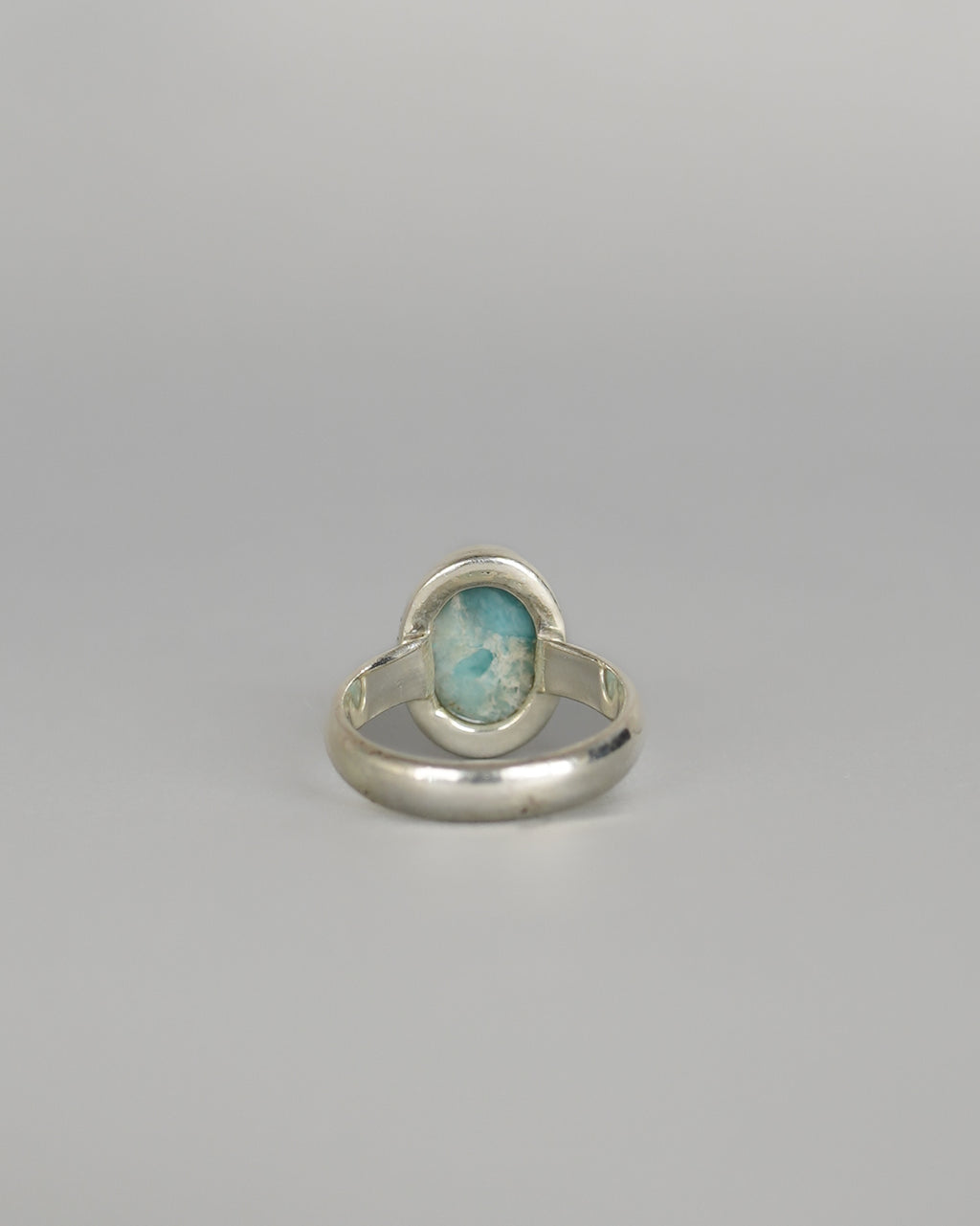 Larimar Silver Ring (SVR25033)