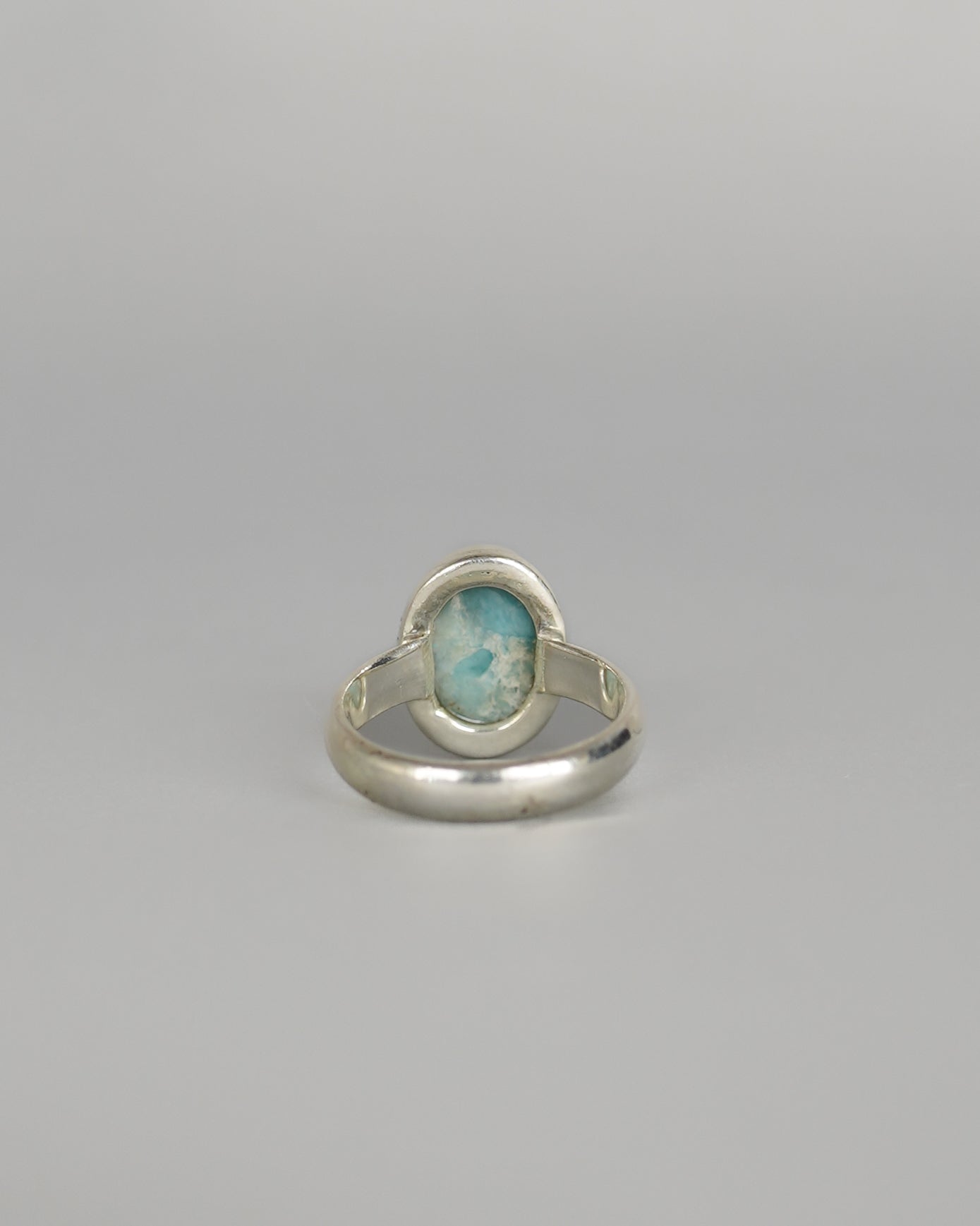 Larimar Silver Ring (SVR25033)