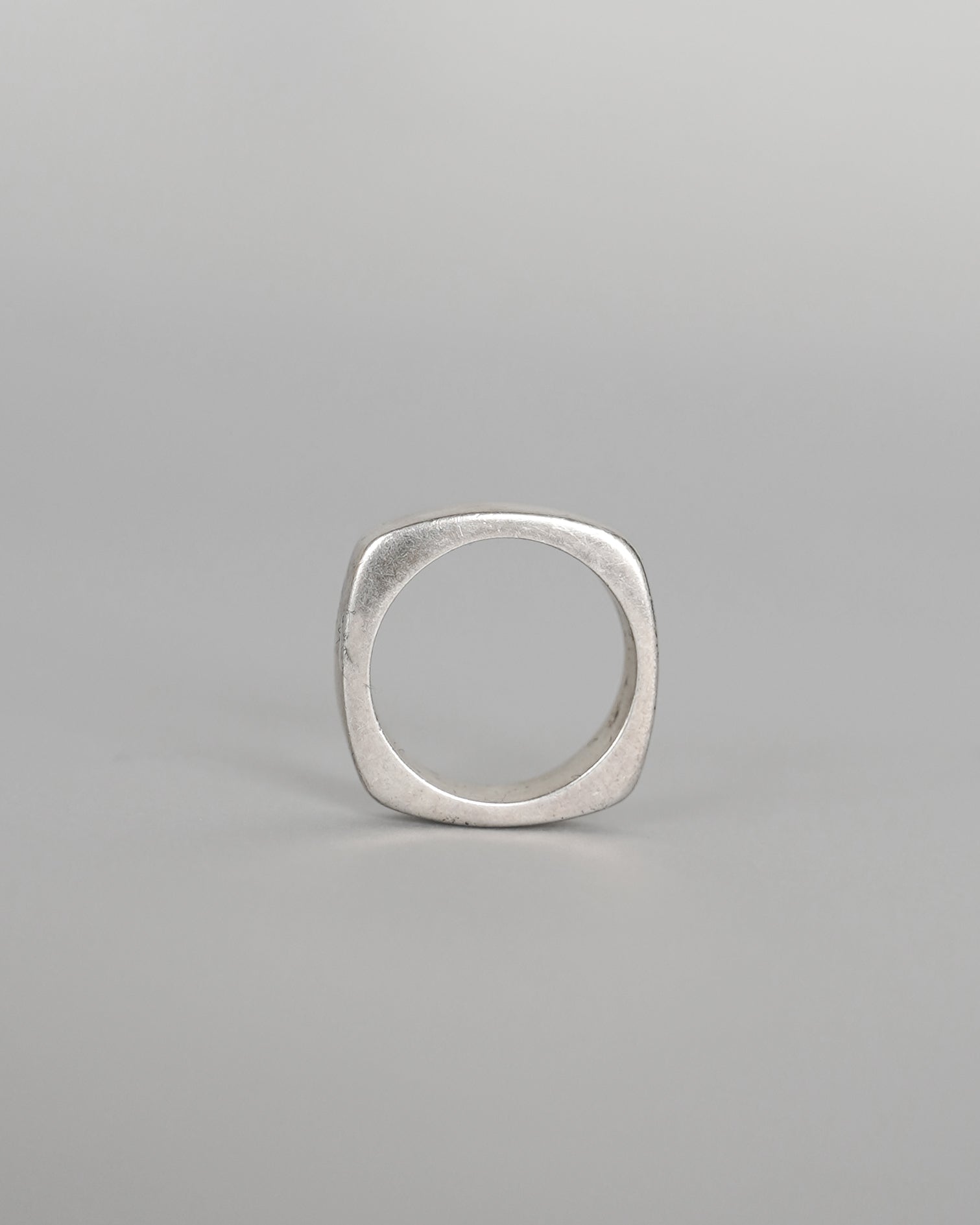Square Silver Ring (SVR-25037)