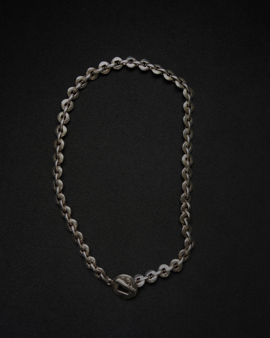 Oval Chain Necklace (SVNL25003-1)
