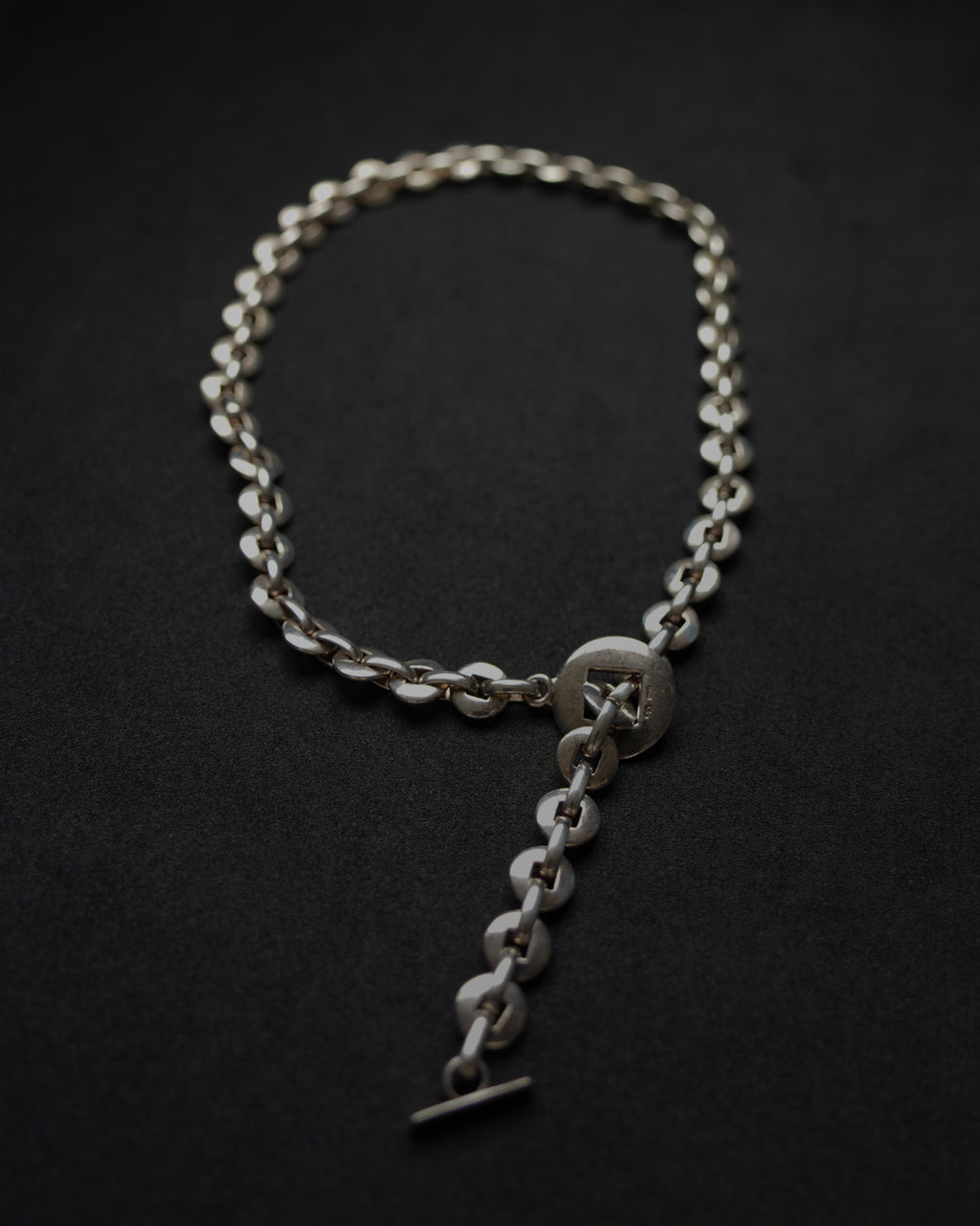 Oval Chain Necklace (SVNL25003-1)