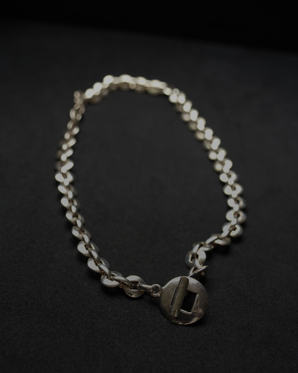 Oval Chain Necklace (SVNL25003-1)