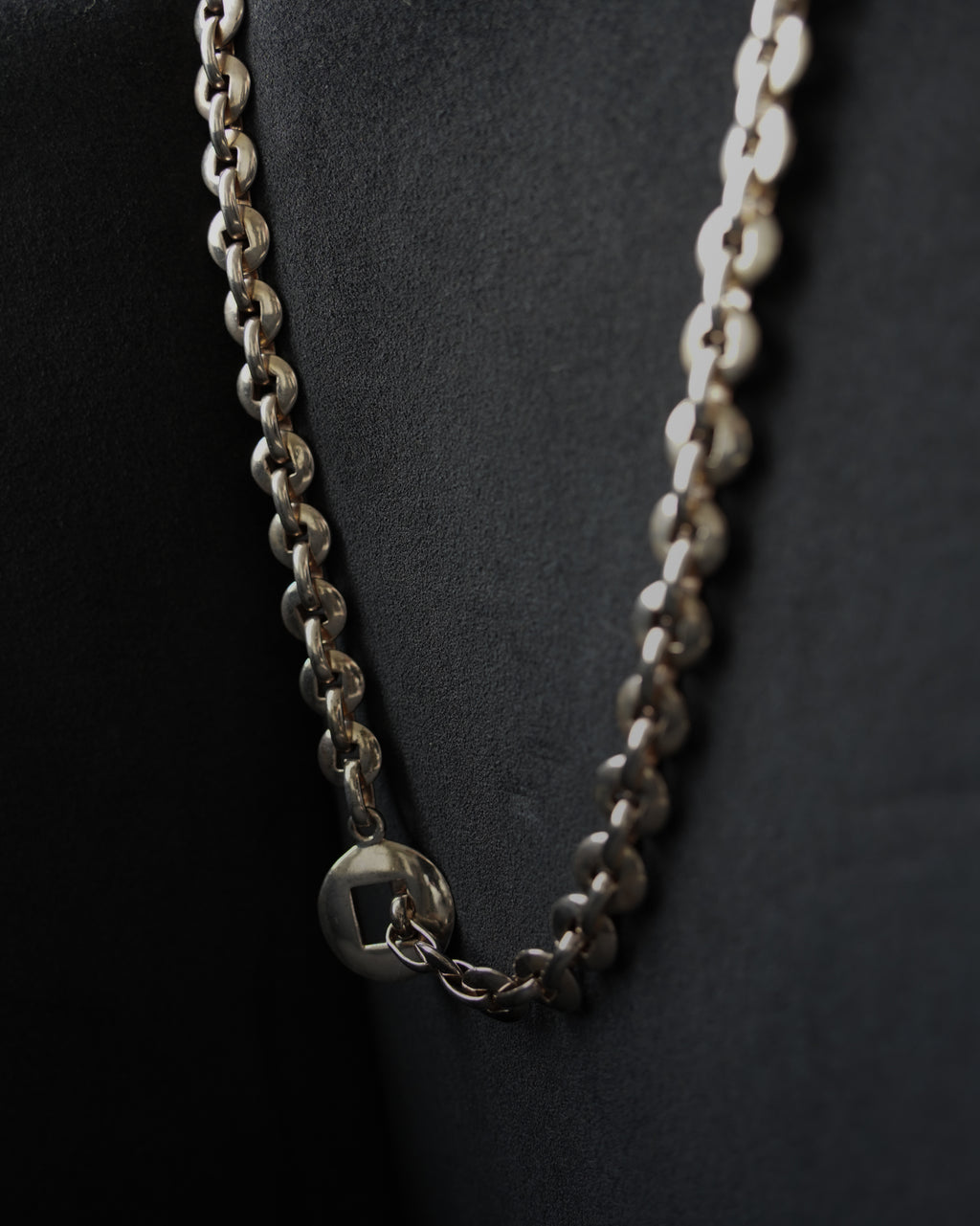 Oval Chain Necklace (SVNL25003-1)