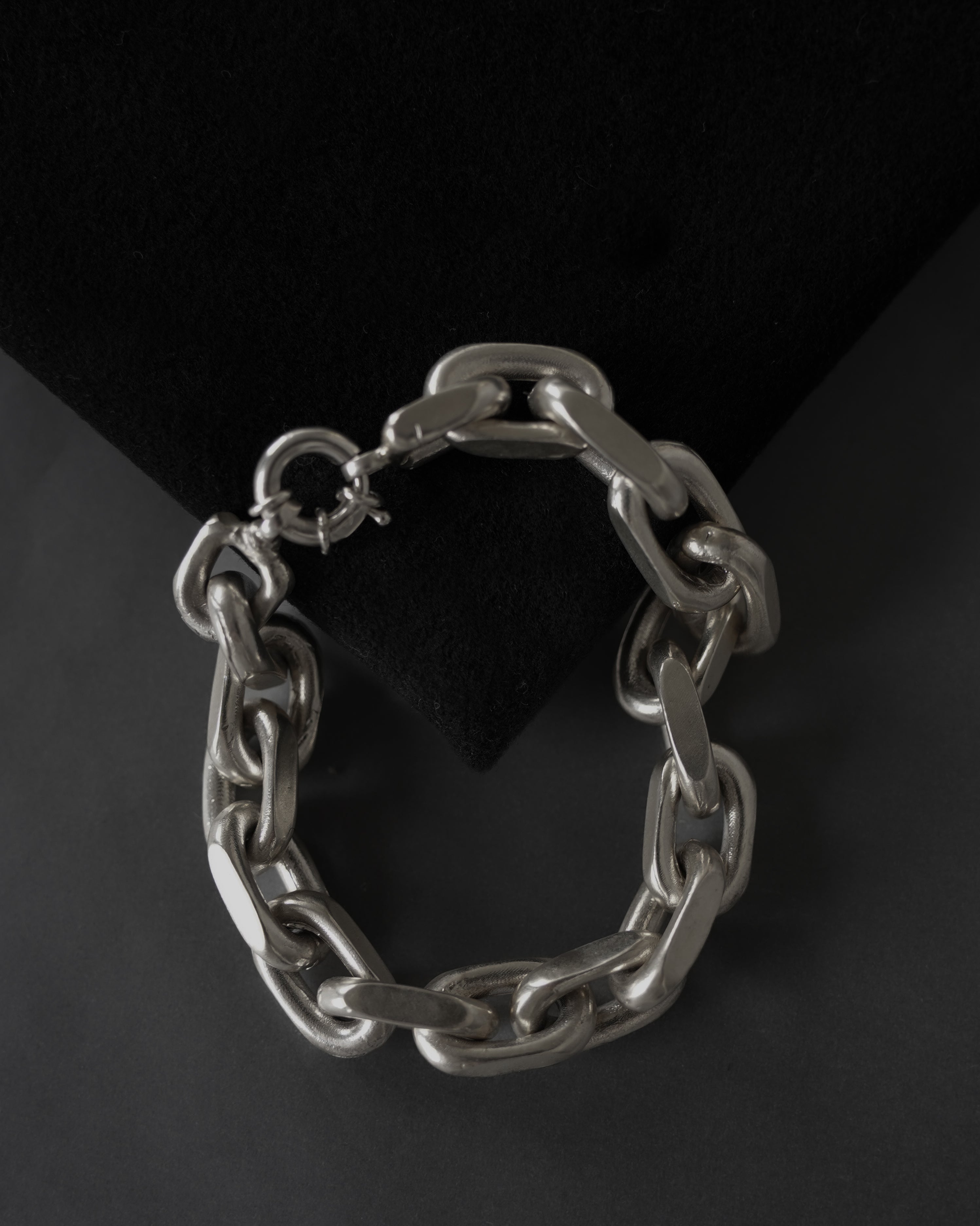 Solid Chain Silver Bracelet (SVBL25021-2)