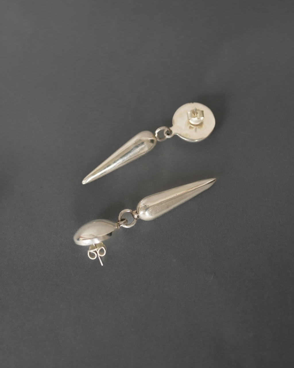 Taper Silver Earrings (SVE-2502)