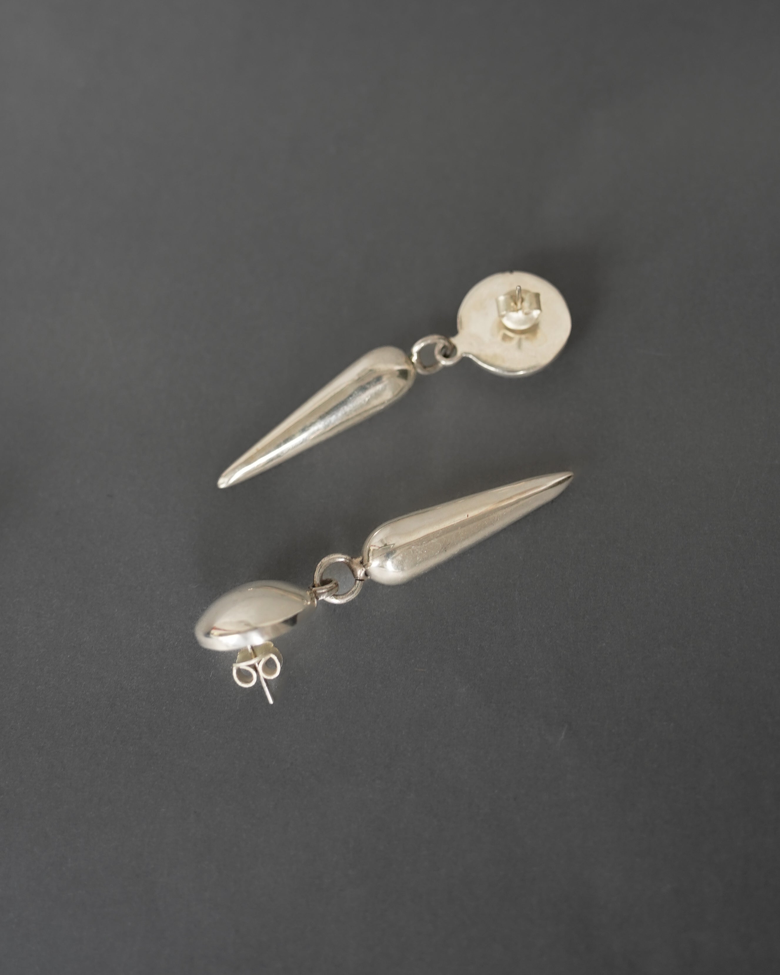 Taper Silver Earrings (SVE-2502)