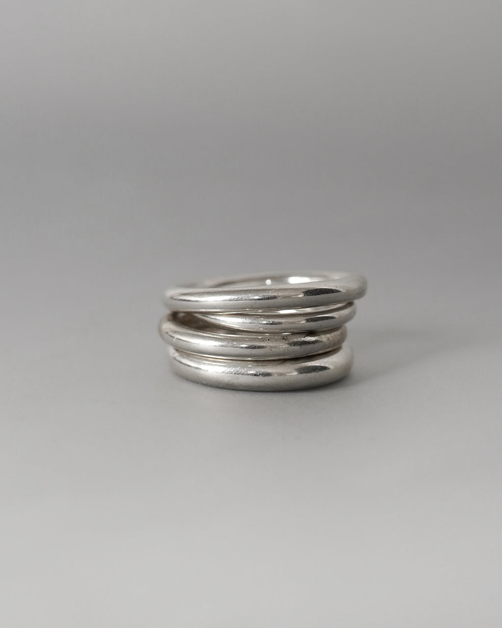 Simple 4-Piece Ring Set (SVR-25029)