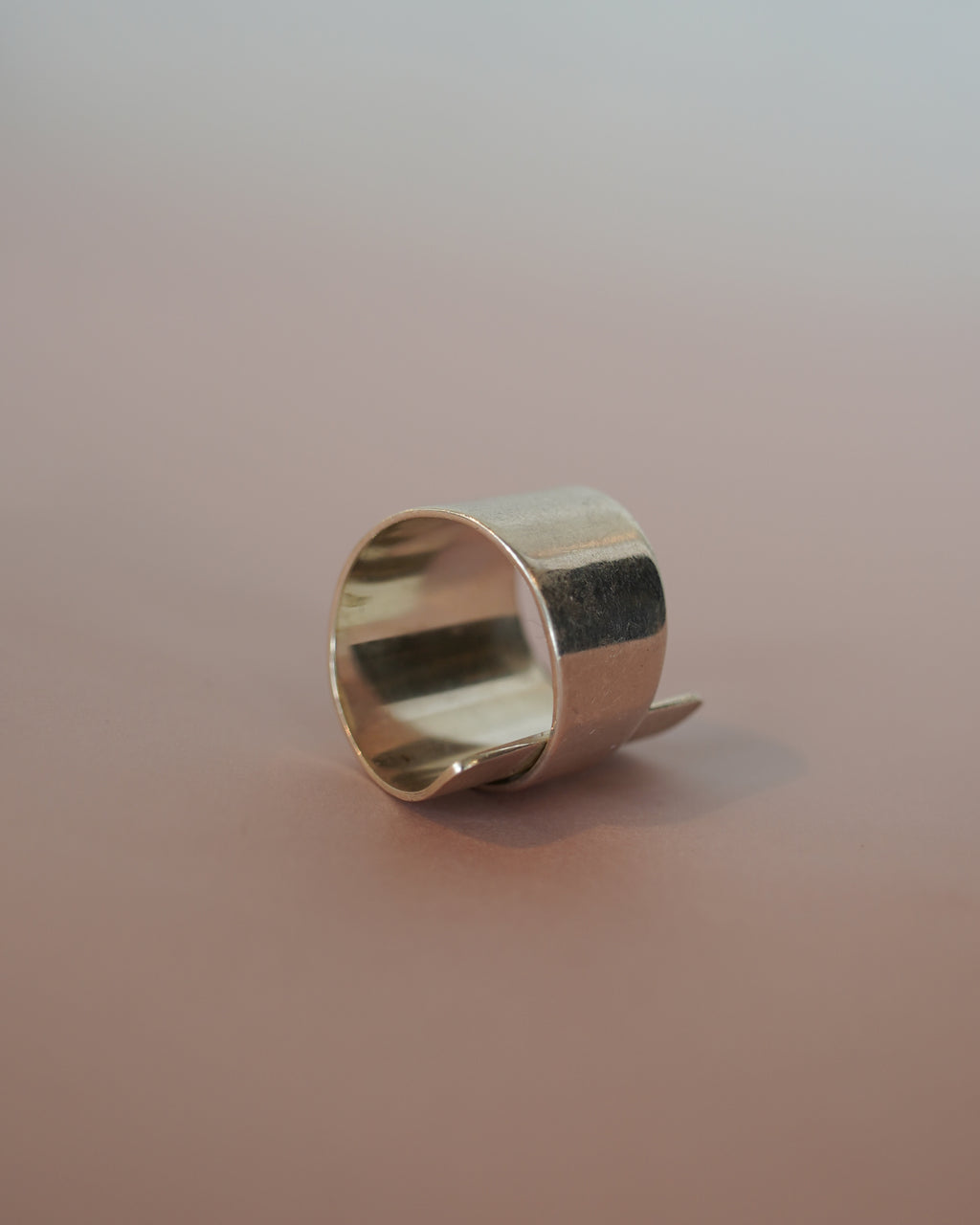 Silver Paper Wrap Ring (SVR25AW01)