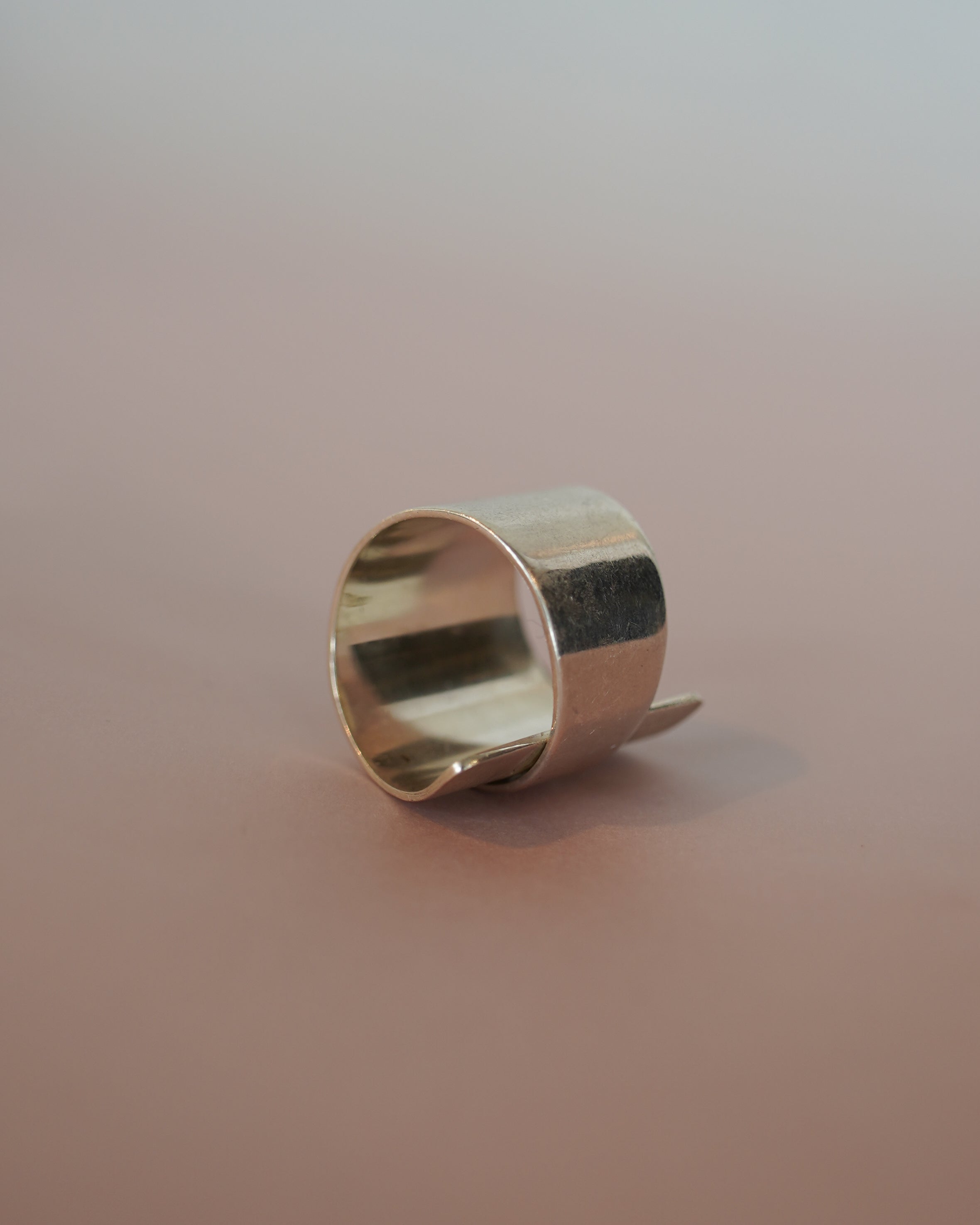 Silver Paper Wrap Ring (SVR25AW01)