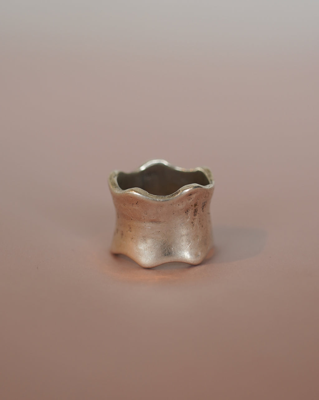 Organic Wave Silver Ring (SVR25005)