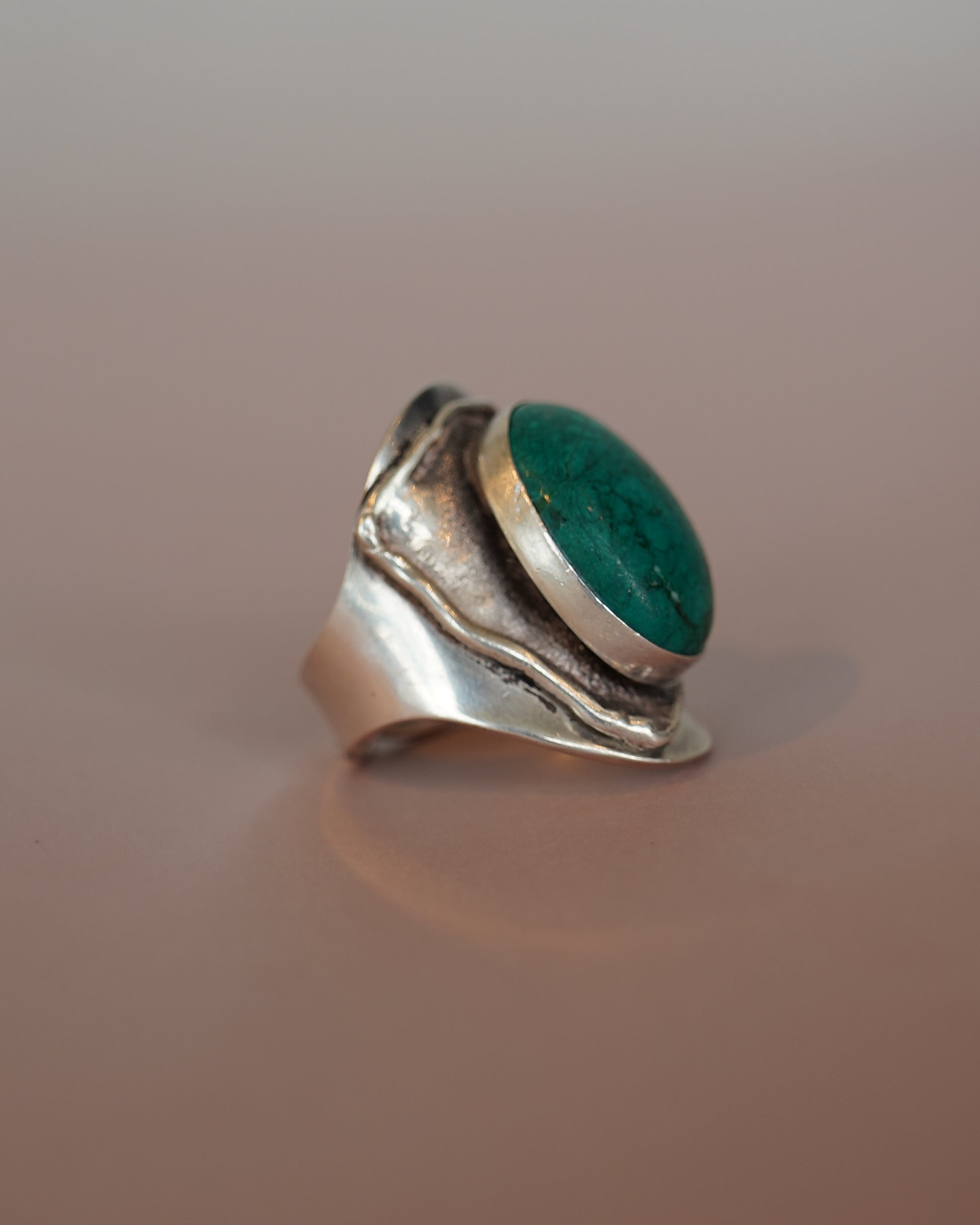 Green Turquoise Ring (SVR25006)