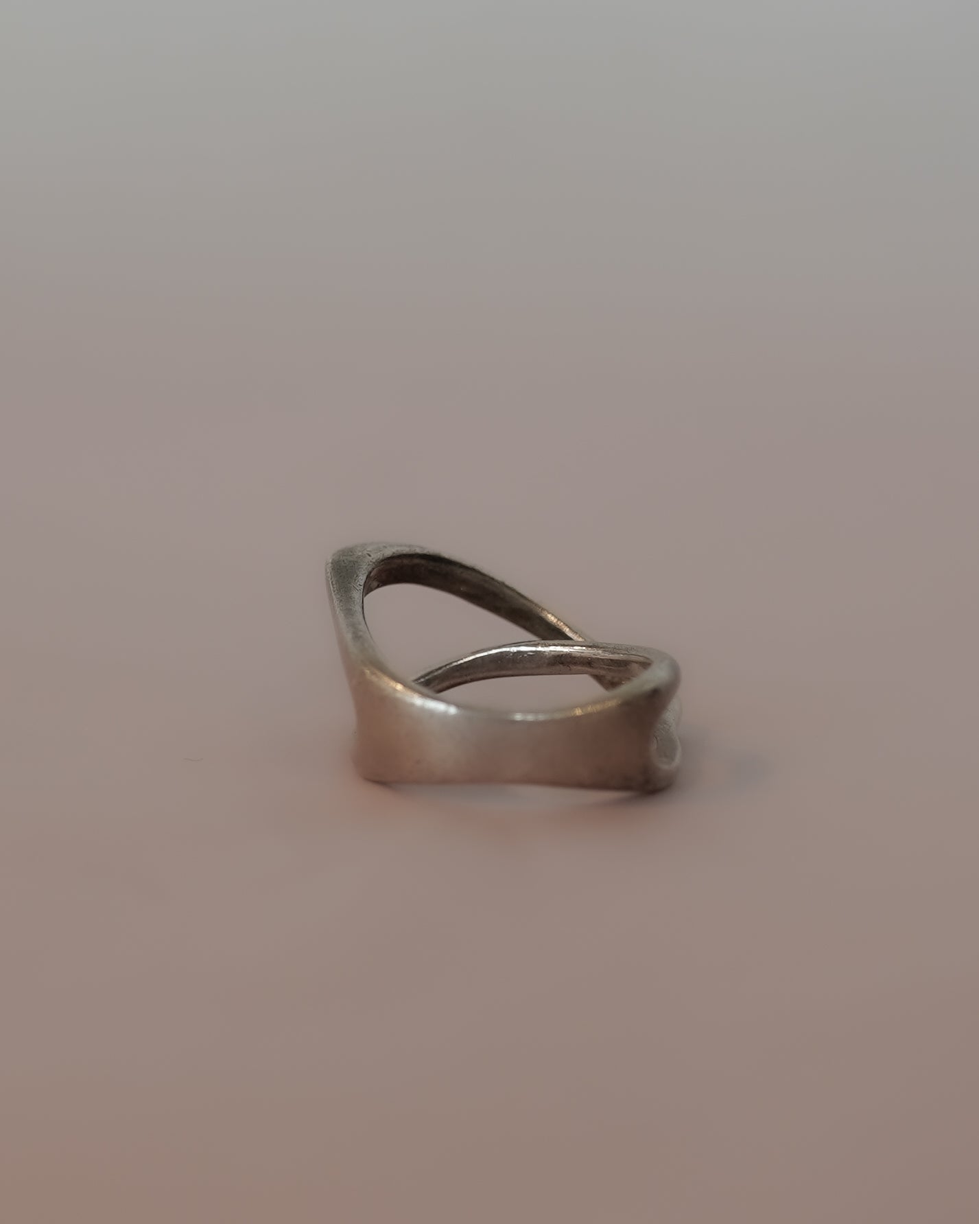 Cross Wave Silver Ring (SVR25015)