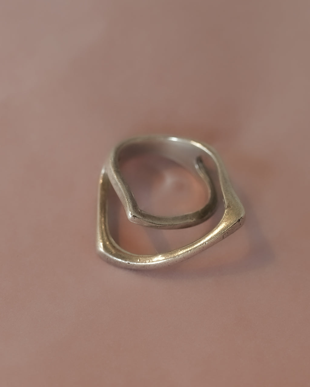 Cross Wave Silver Ring (SVR25015)