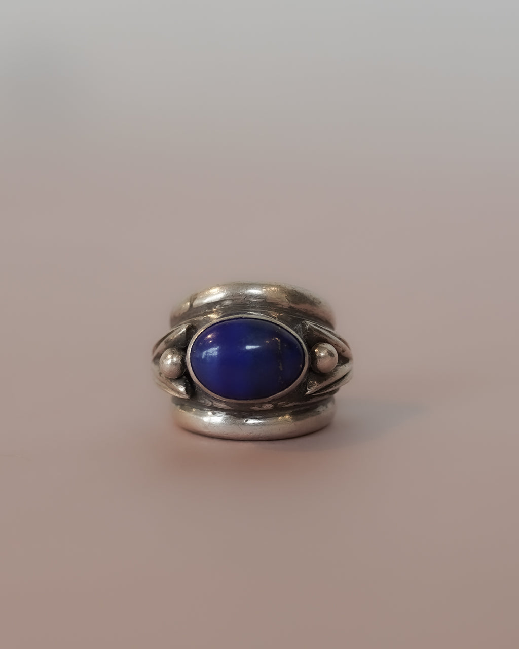 Lapis Silver Ring (SVR25017)