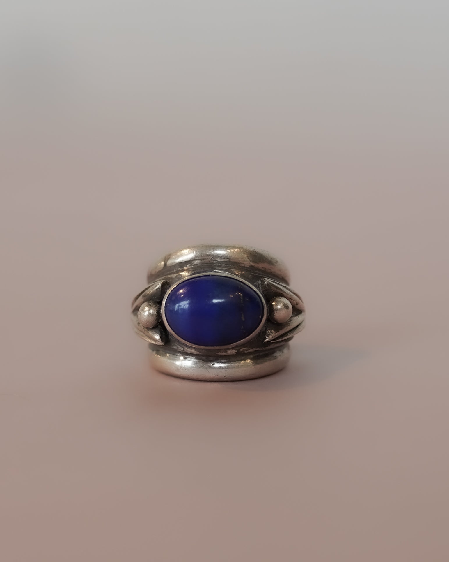 Lapis Silver Ring (SVR25017)