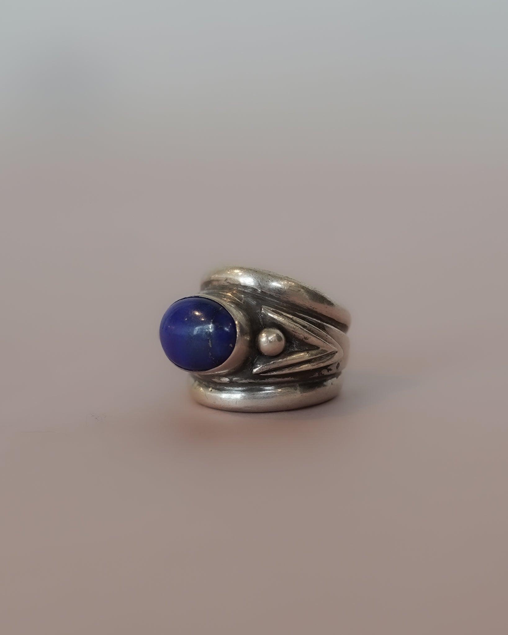 Lapis Silver Ring (SVR25017)