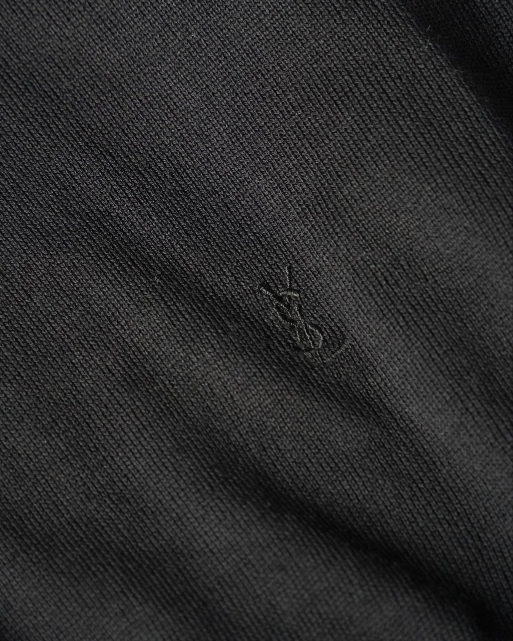 "YVES SAINT LAURENT" Wool Blend Knit Polo