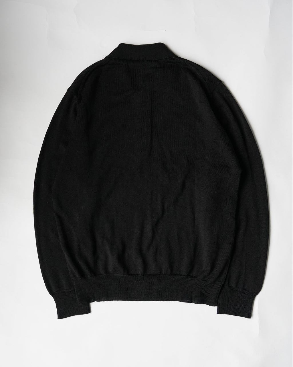 "YVES SAINT LAURENT" Wool Blend Knit Polo