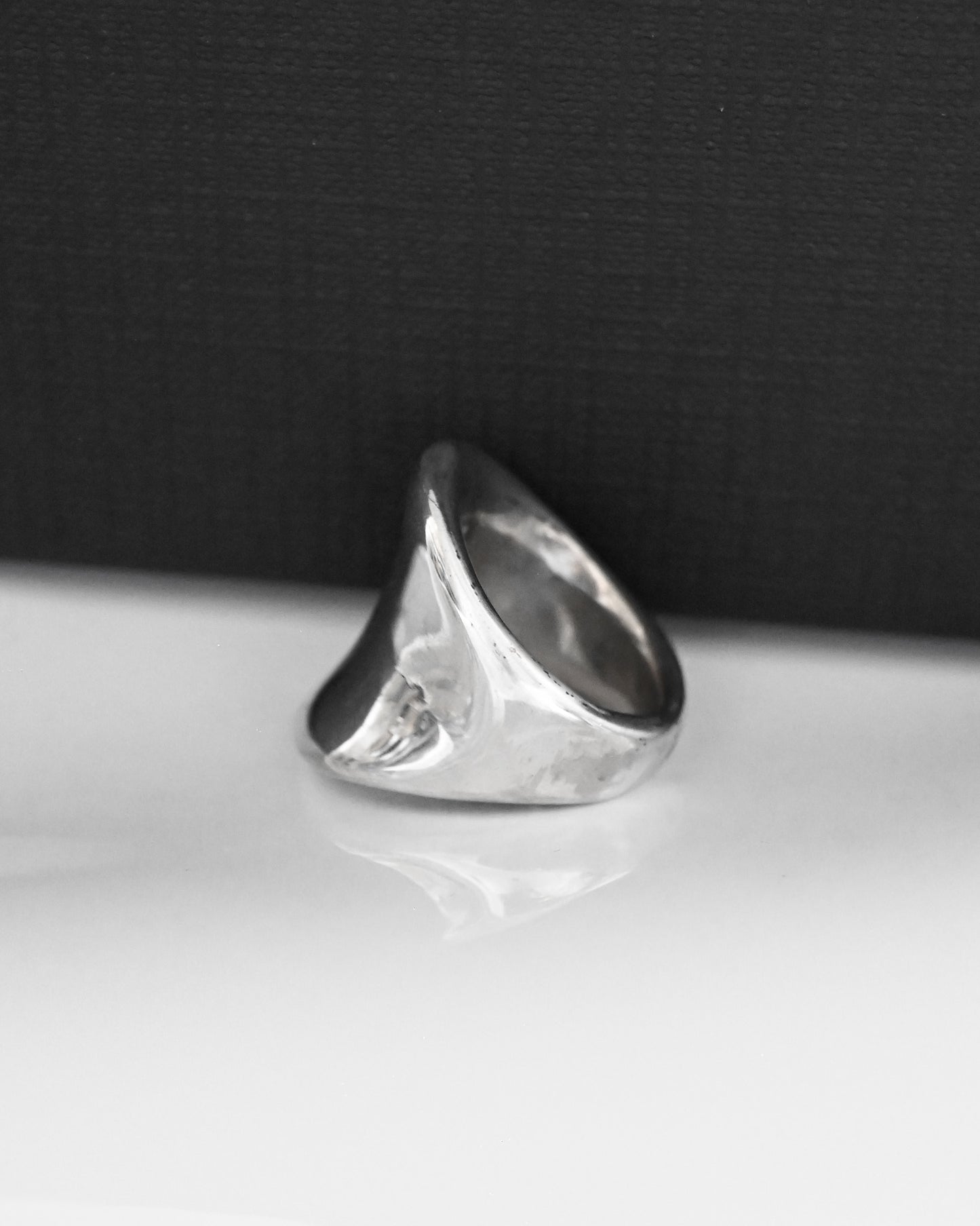 Silver Chunky Ring - 13号