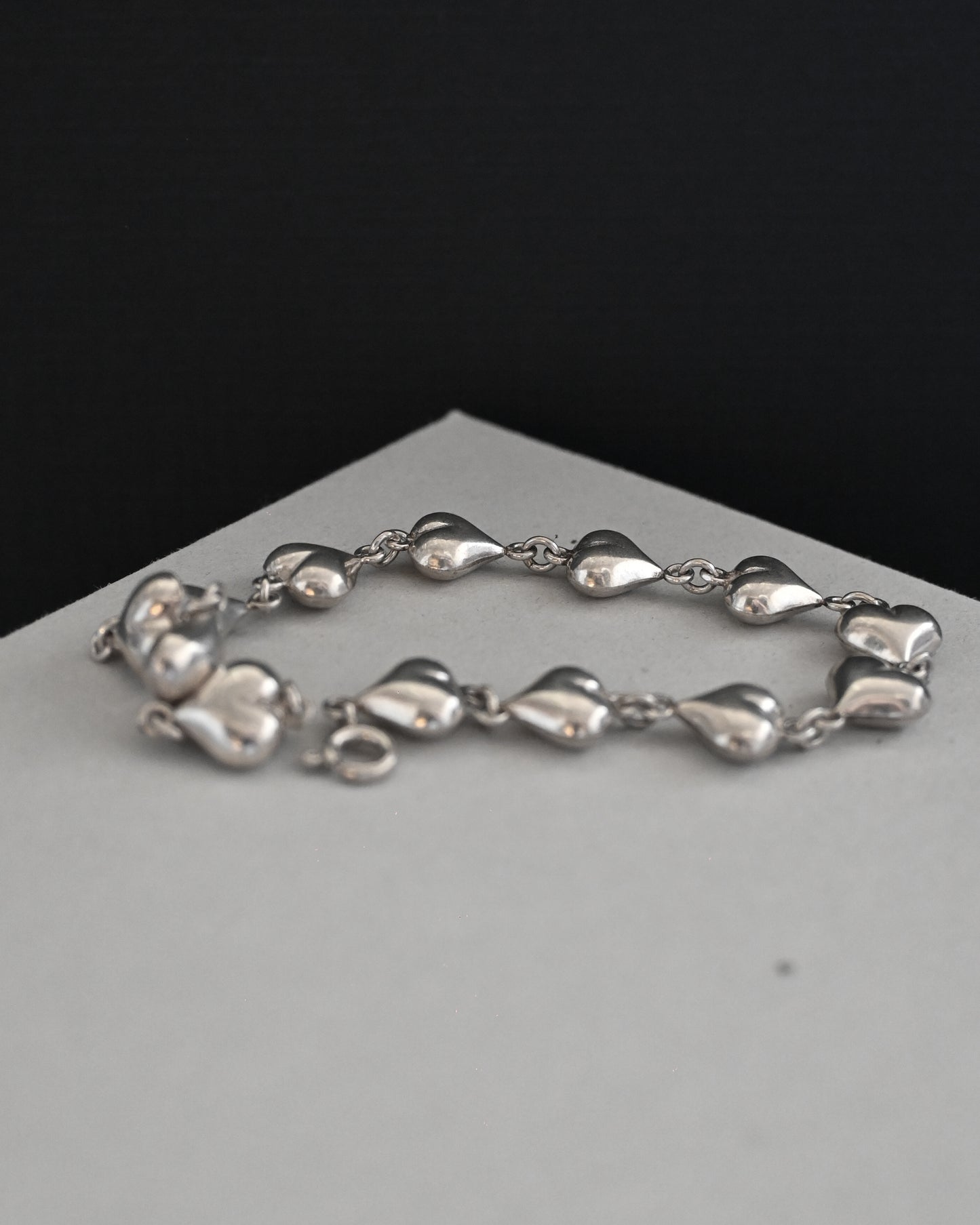 Silver Heart Bracelet