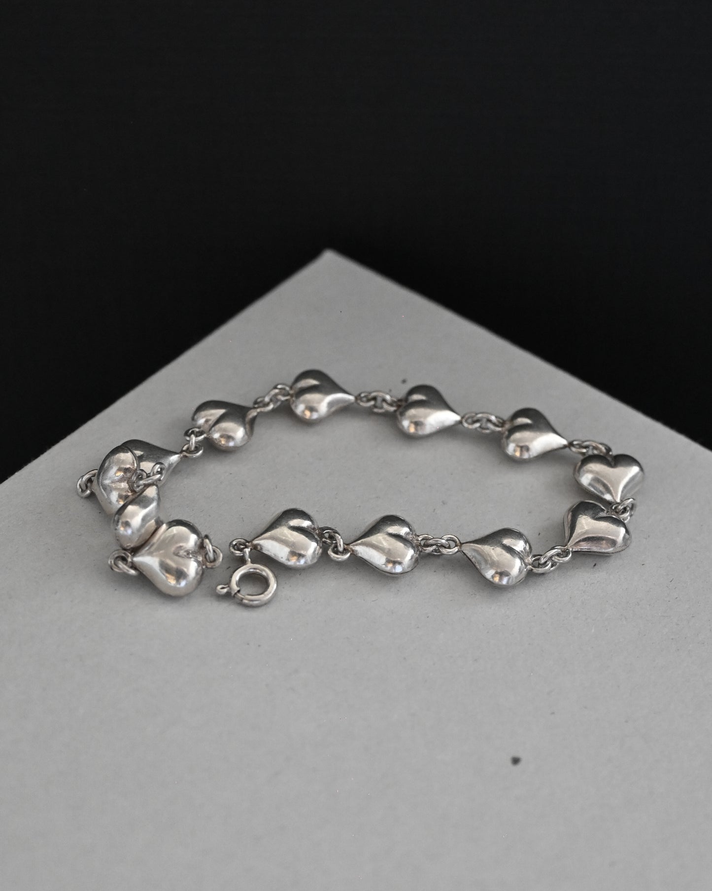 Silver Heart Bracelet