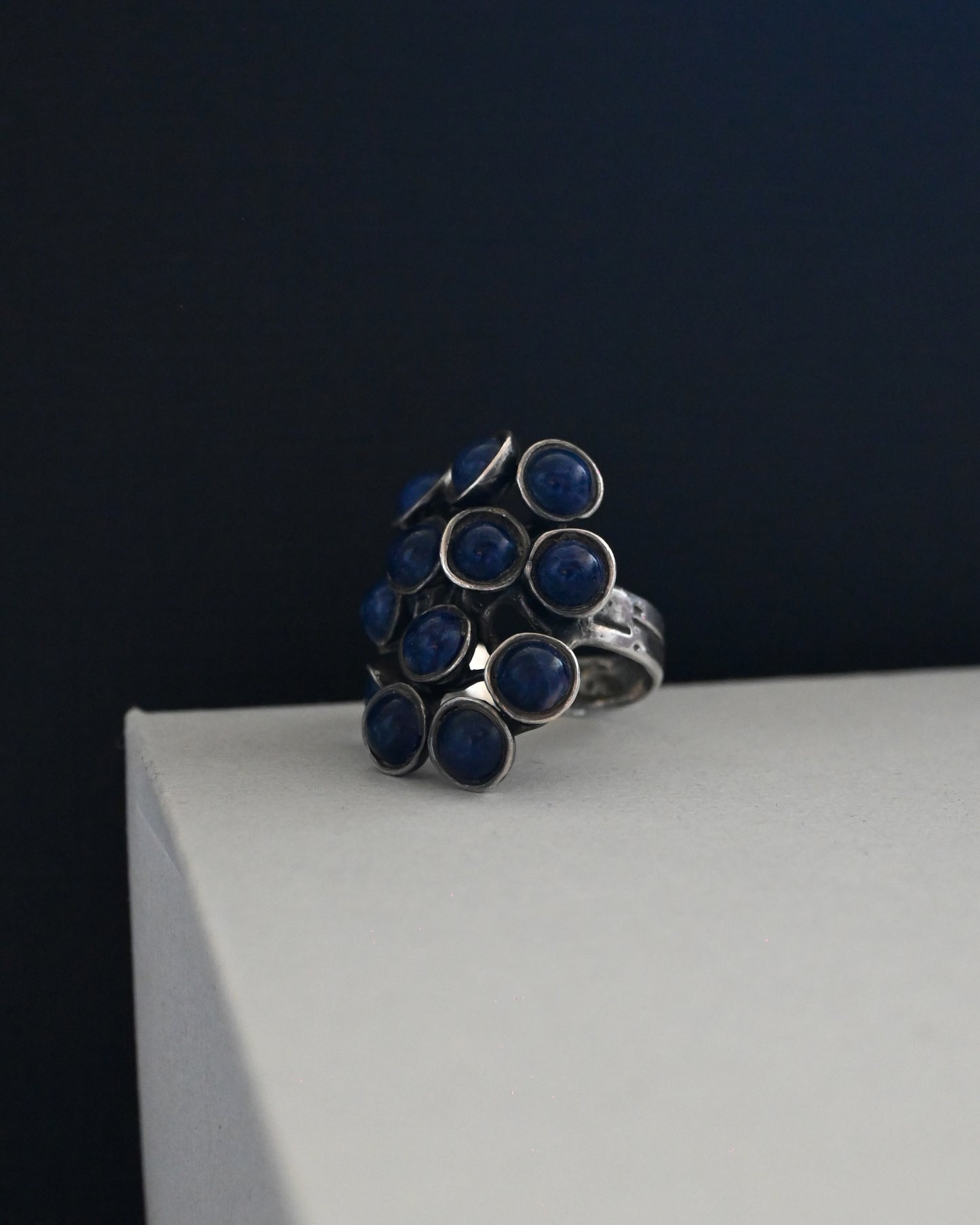 Lapis Silver Ring - 17号