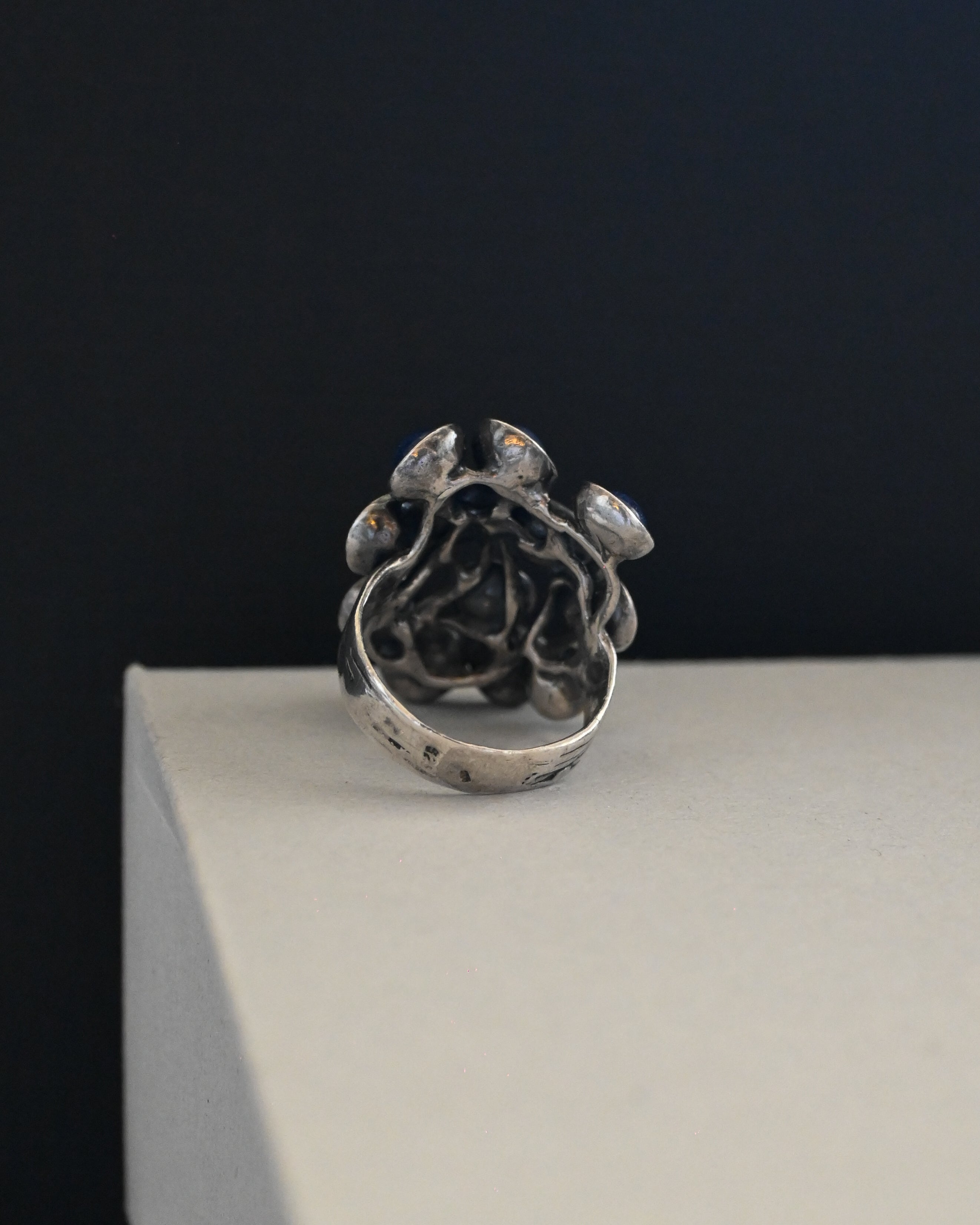 Lapis Silver Ring - 17号