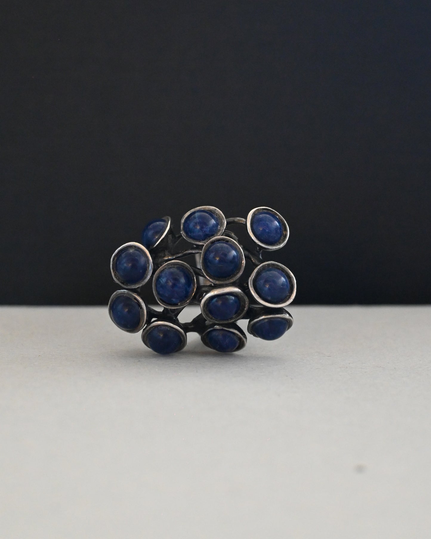 Lapis Silver Ring - 17号