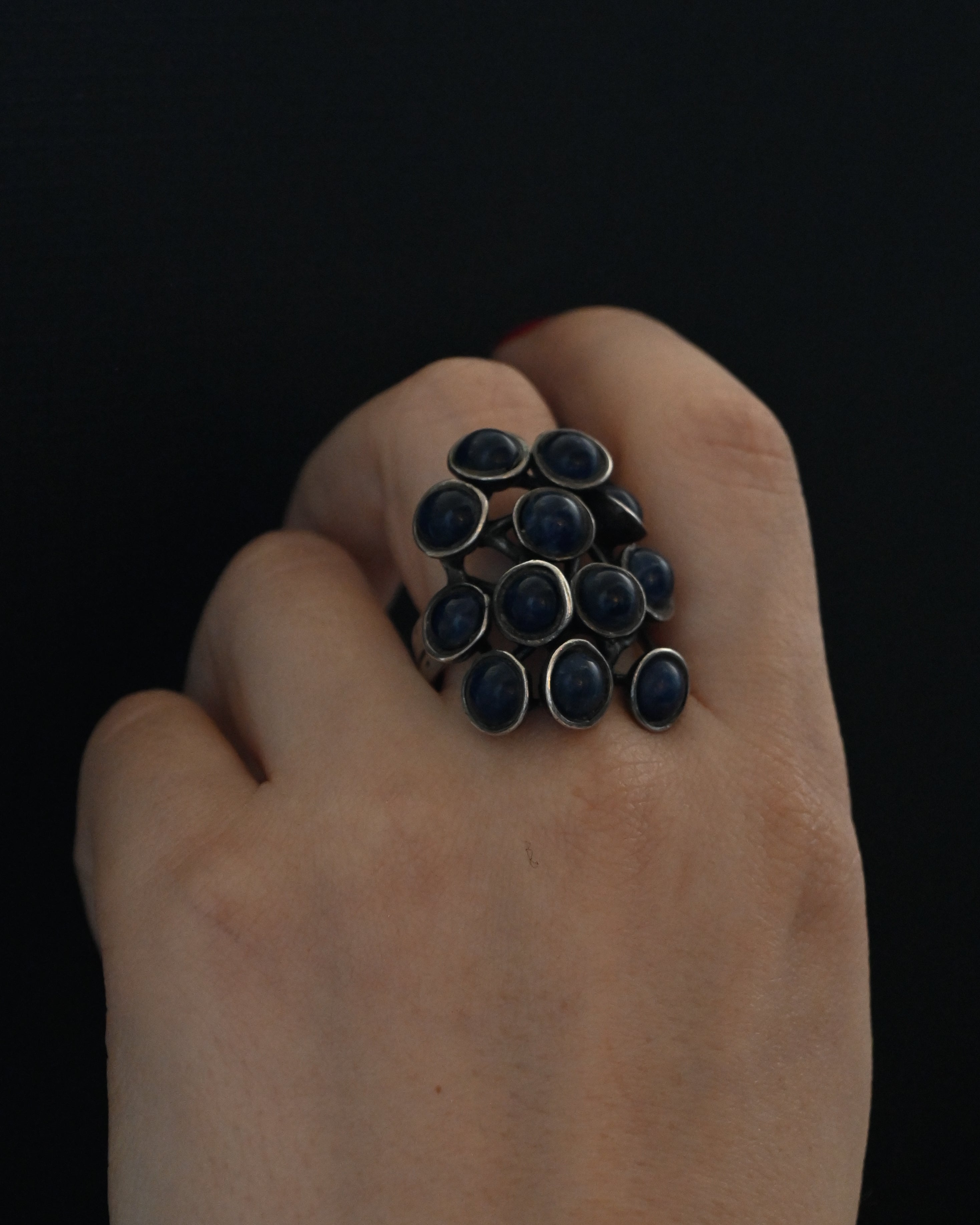Lapis Silver Ring - 17号