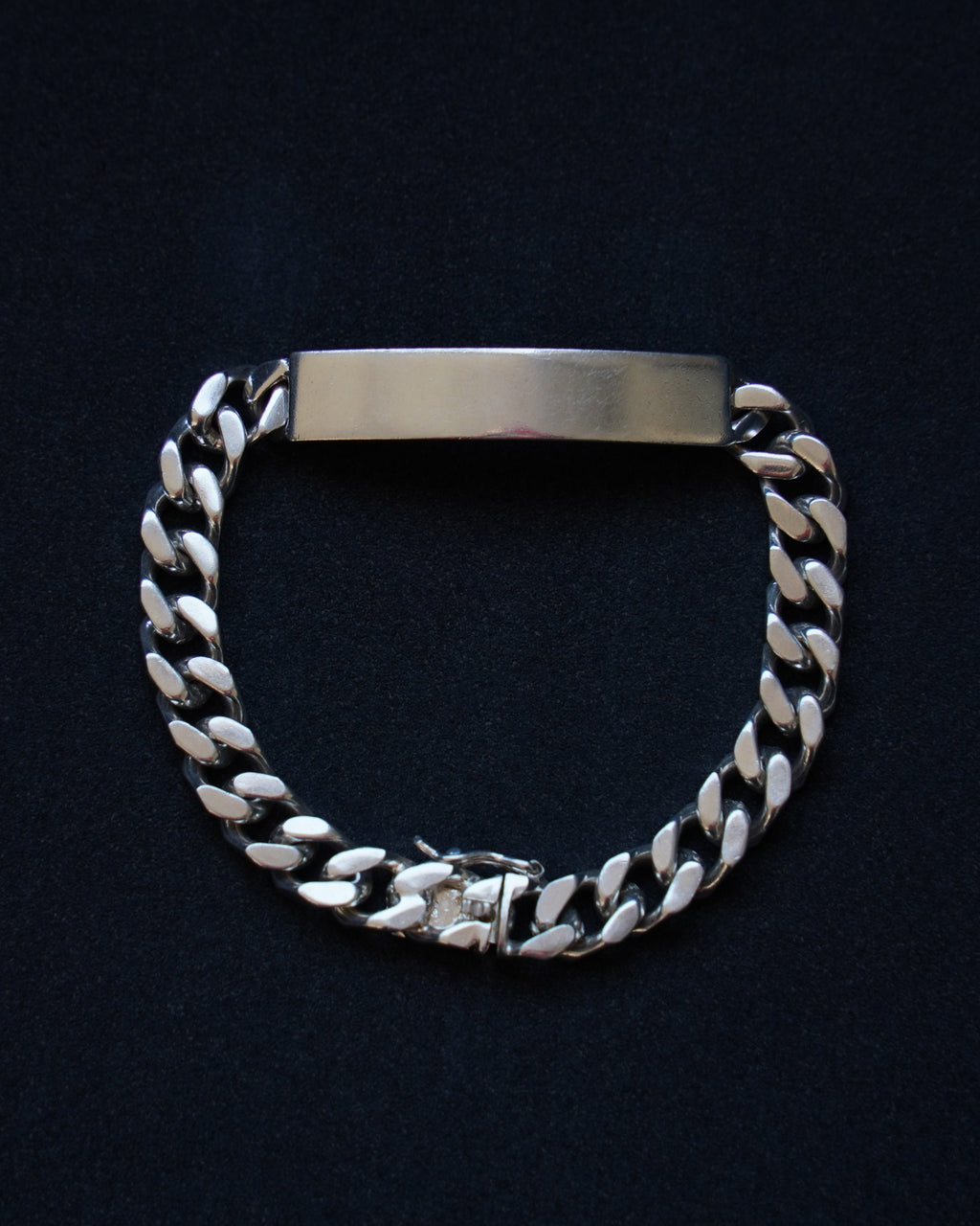 Silver ID Bracelet - L (SVBL-25009)