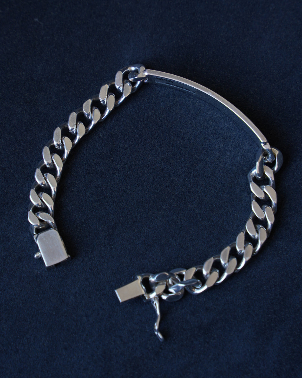 Silver ID Bracelet - L (SVBL-25009)