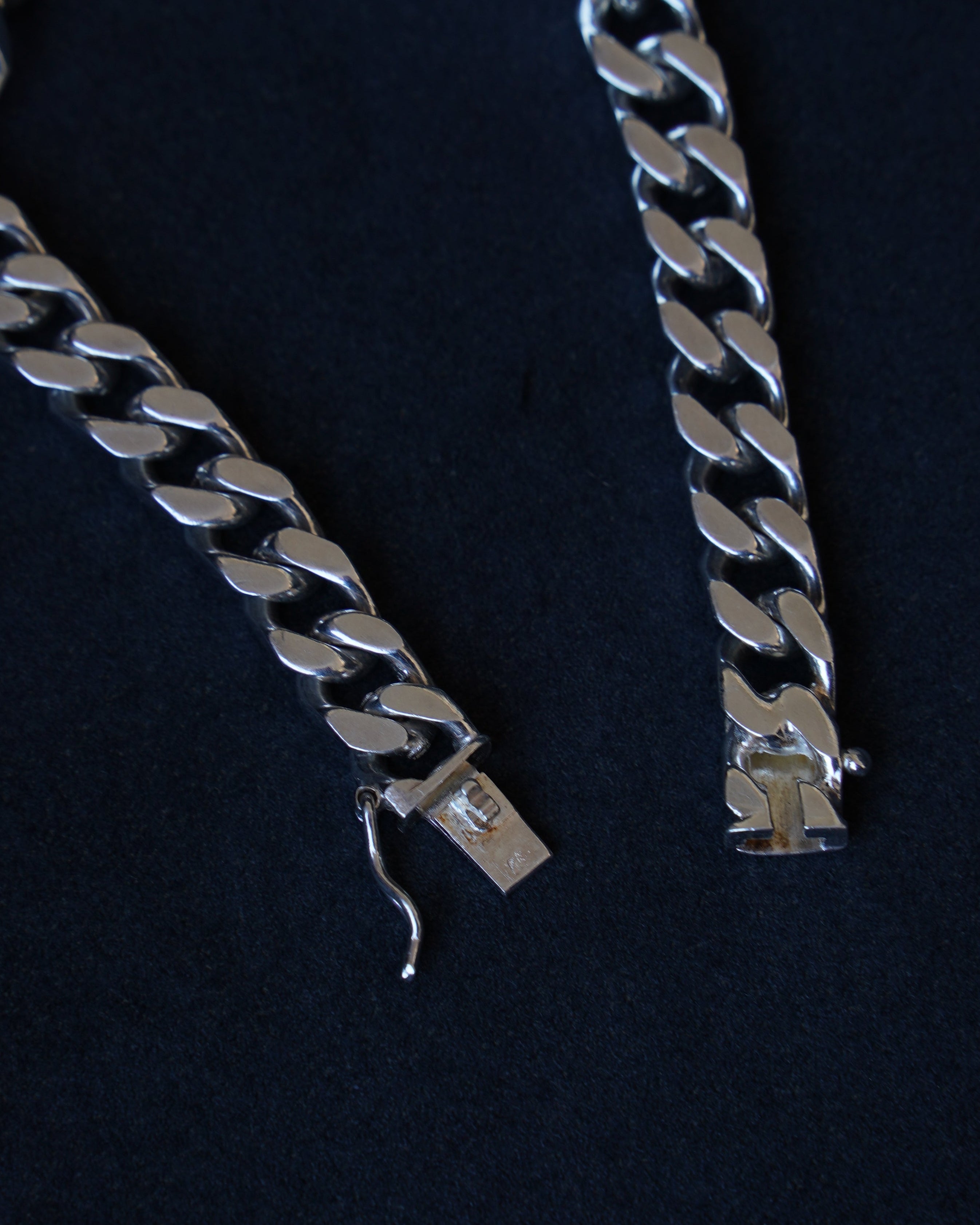 Vintage] Silver ID Bracelet - L | シルバー925 | ビンテージ