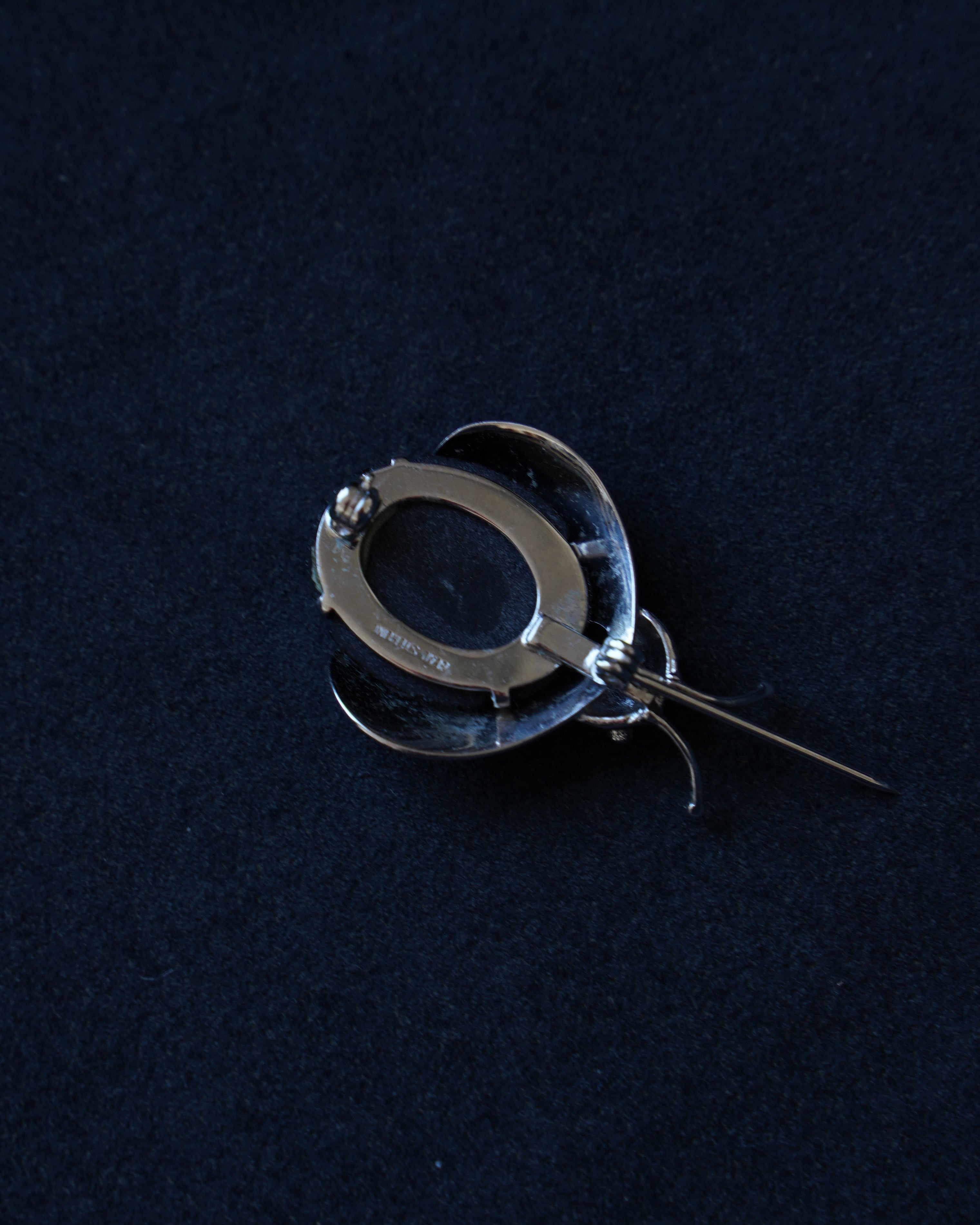 Silver Ladybug Brooch (SVNL-25032)