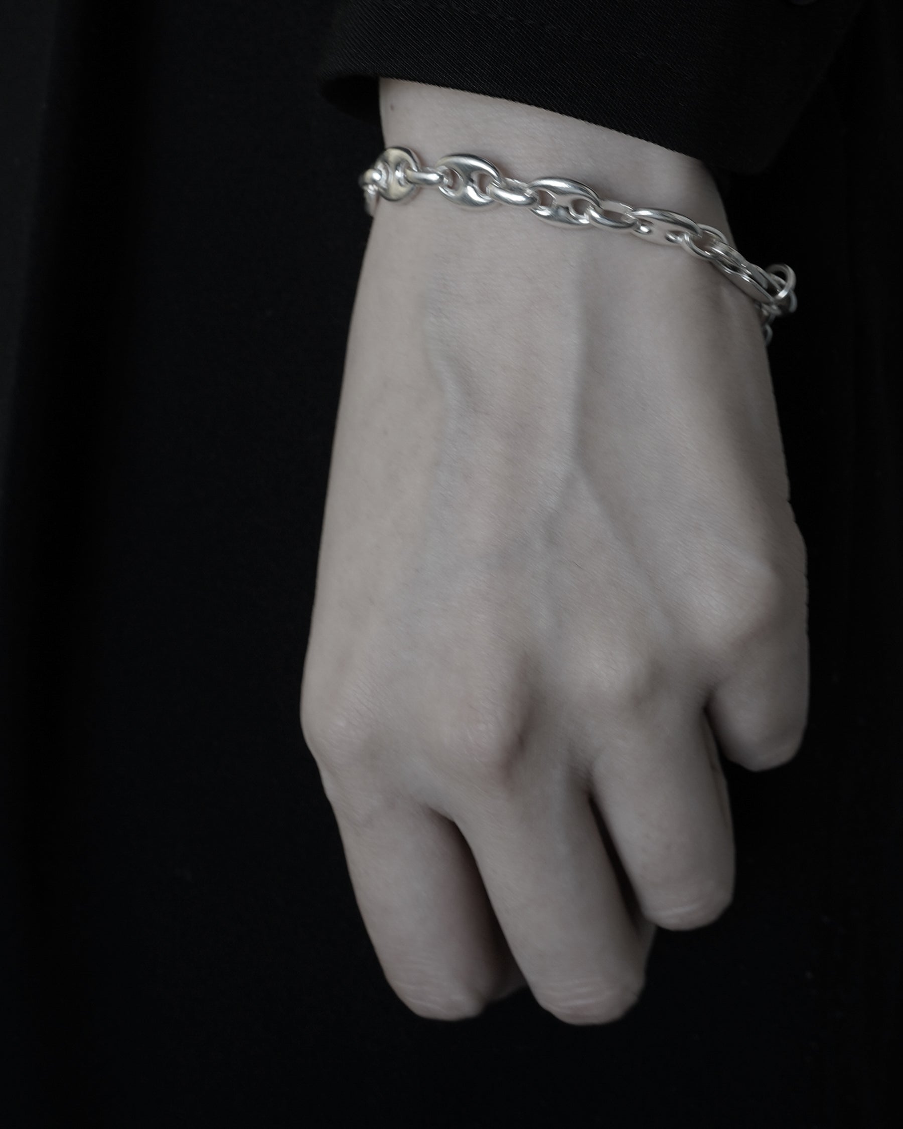 Vintage] Oval Link Silver Bracelet | シルバー925 | ビンテージ